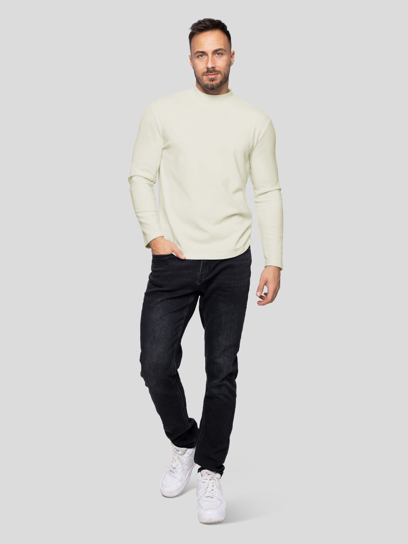 StaySmooth Fleece Long Sleeve Tee