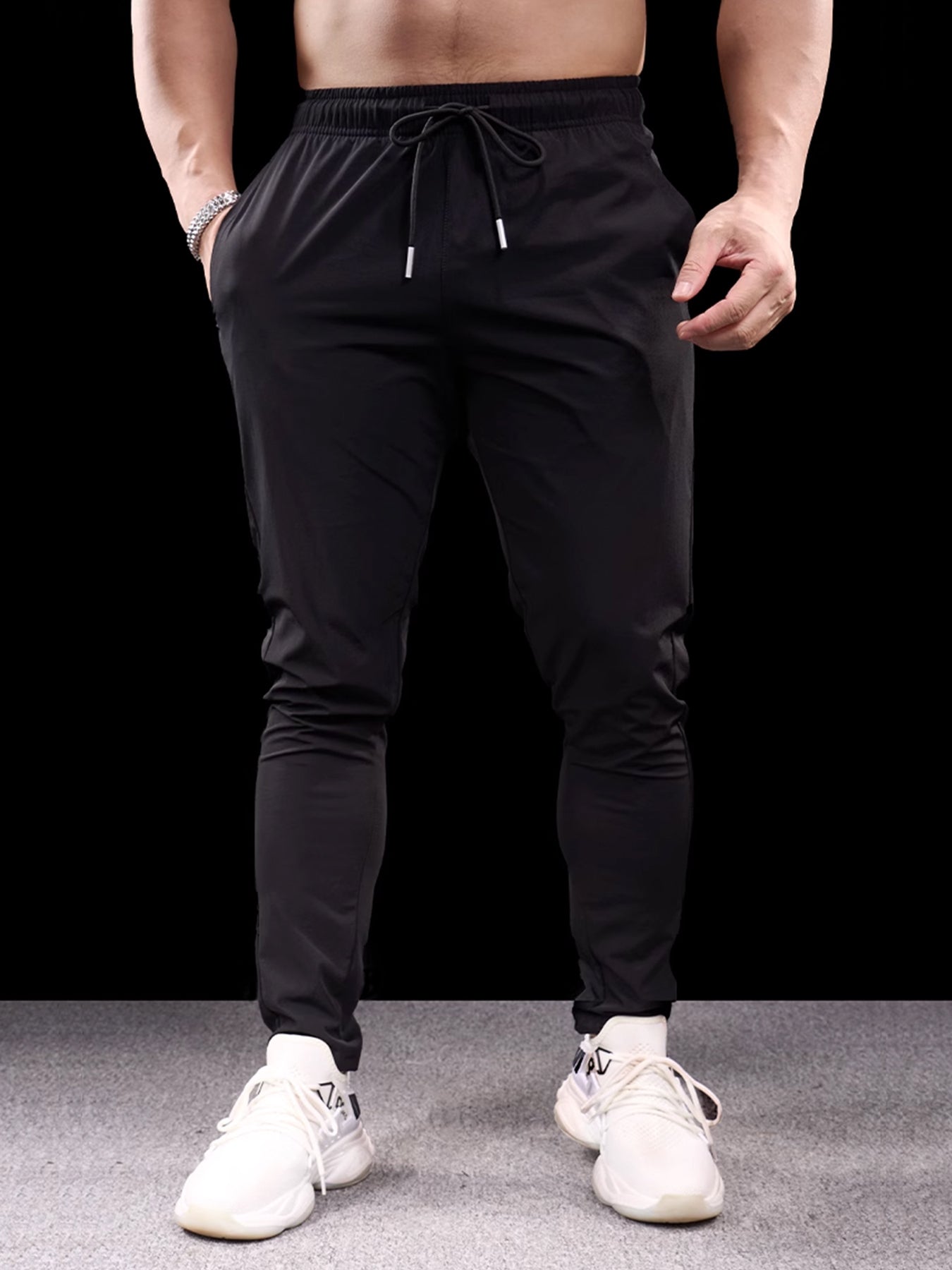 ChillLux Quick-Dry Cropped Joggers