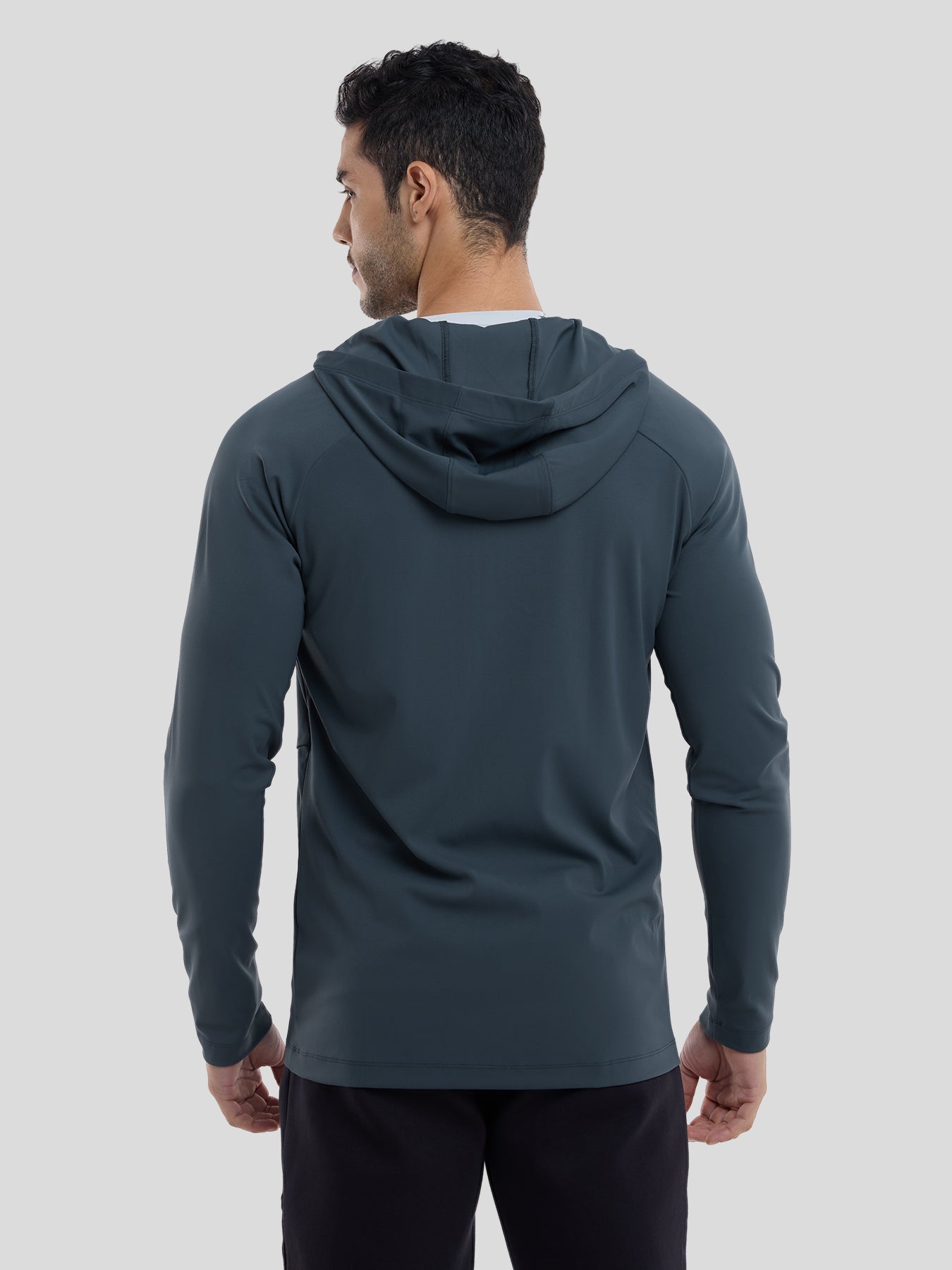 SmoothBlend Quick Dry Sports Fitness Hooded Jacket