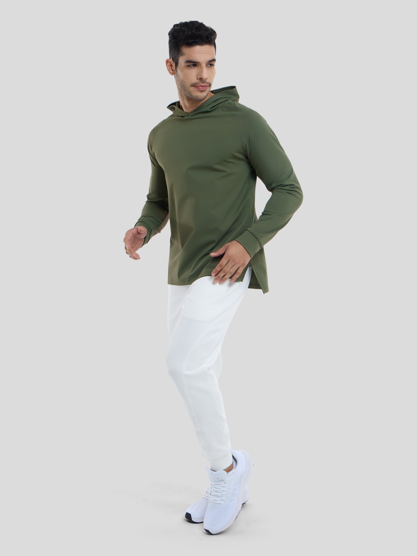 Smoothblend Split Hem Hoodie