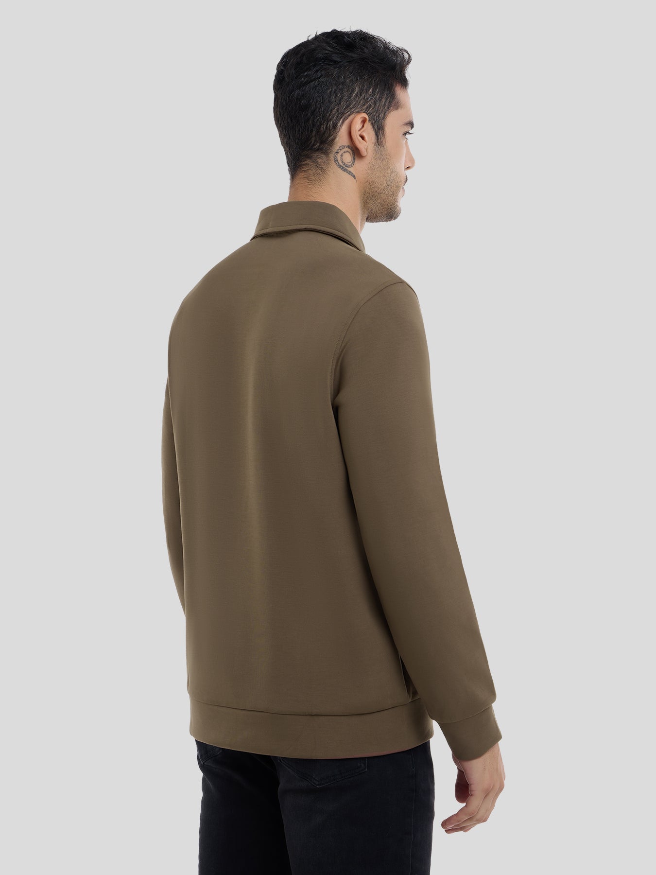 Modal Blend Half Zip Polo