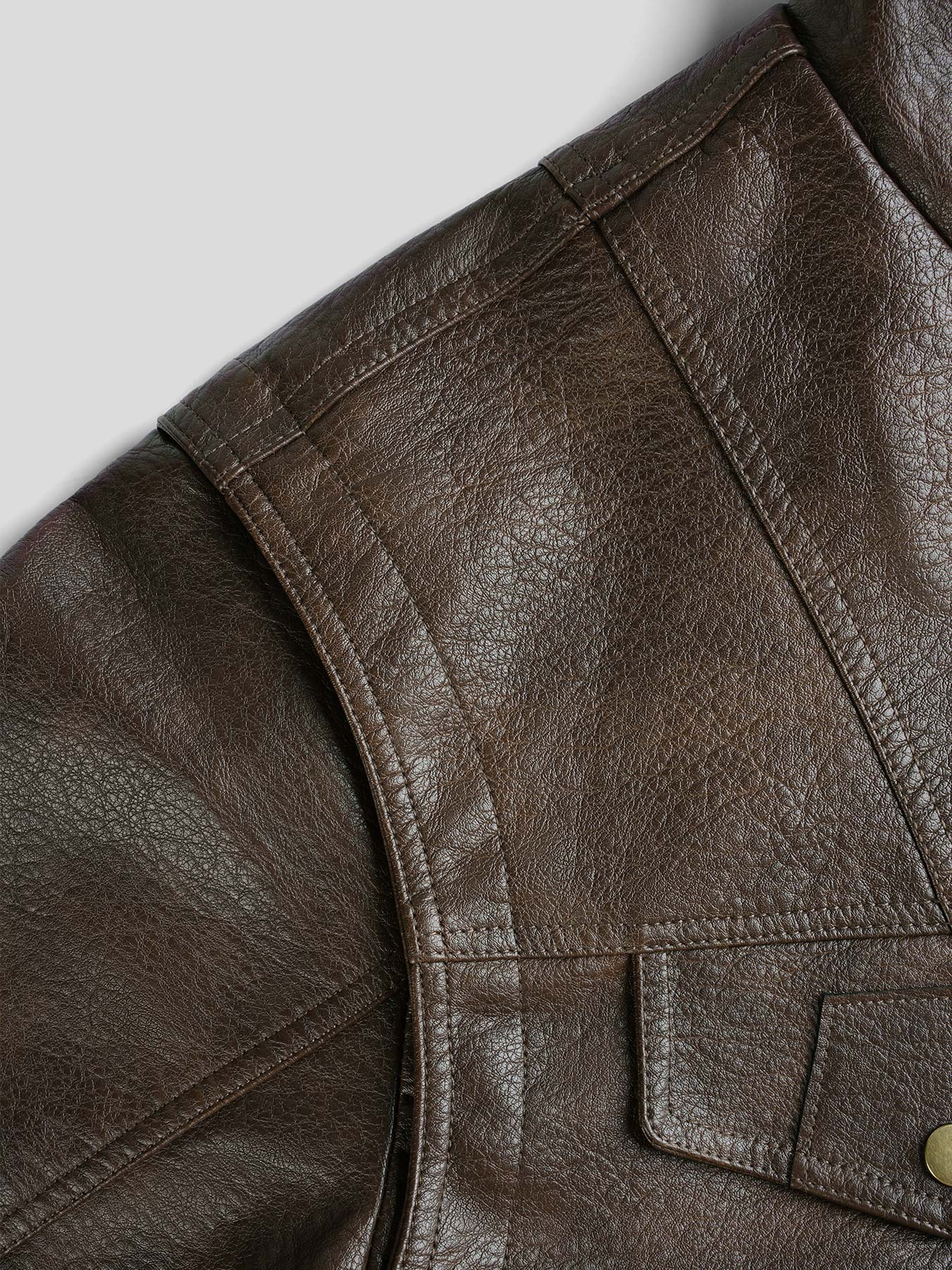 Faux Leather Jacket