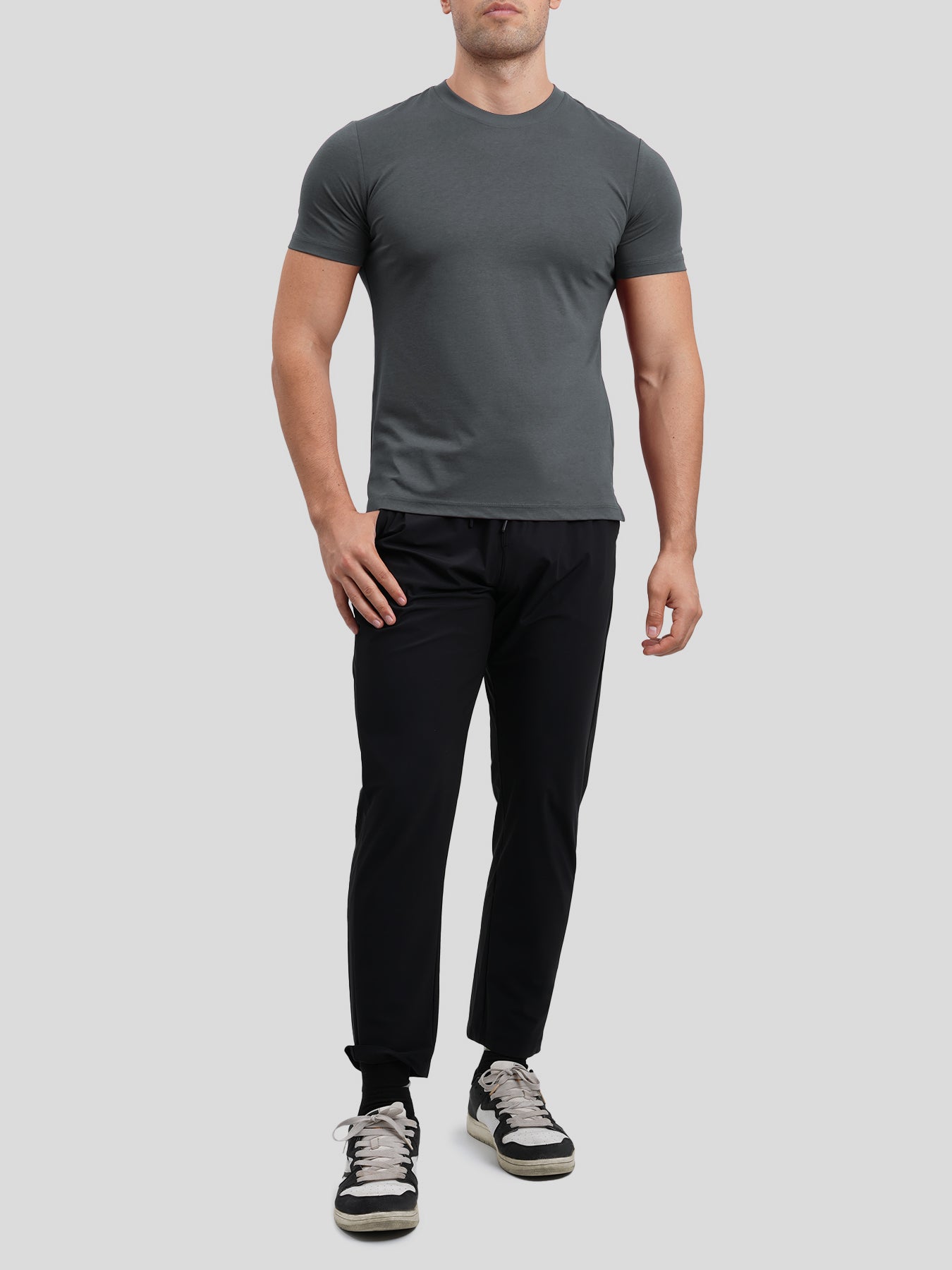 StayCool 2.0 Slim Fit Split-Hem Tee