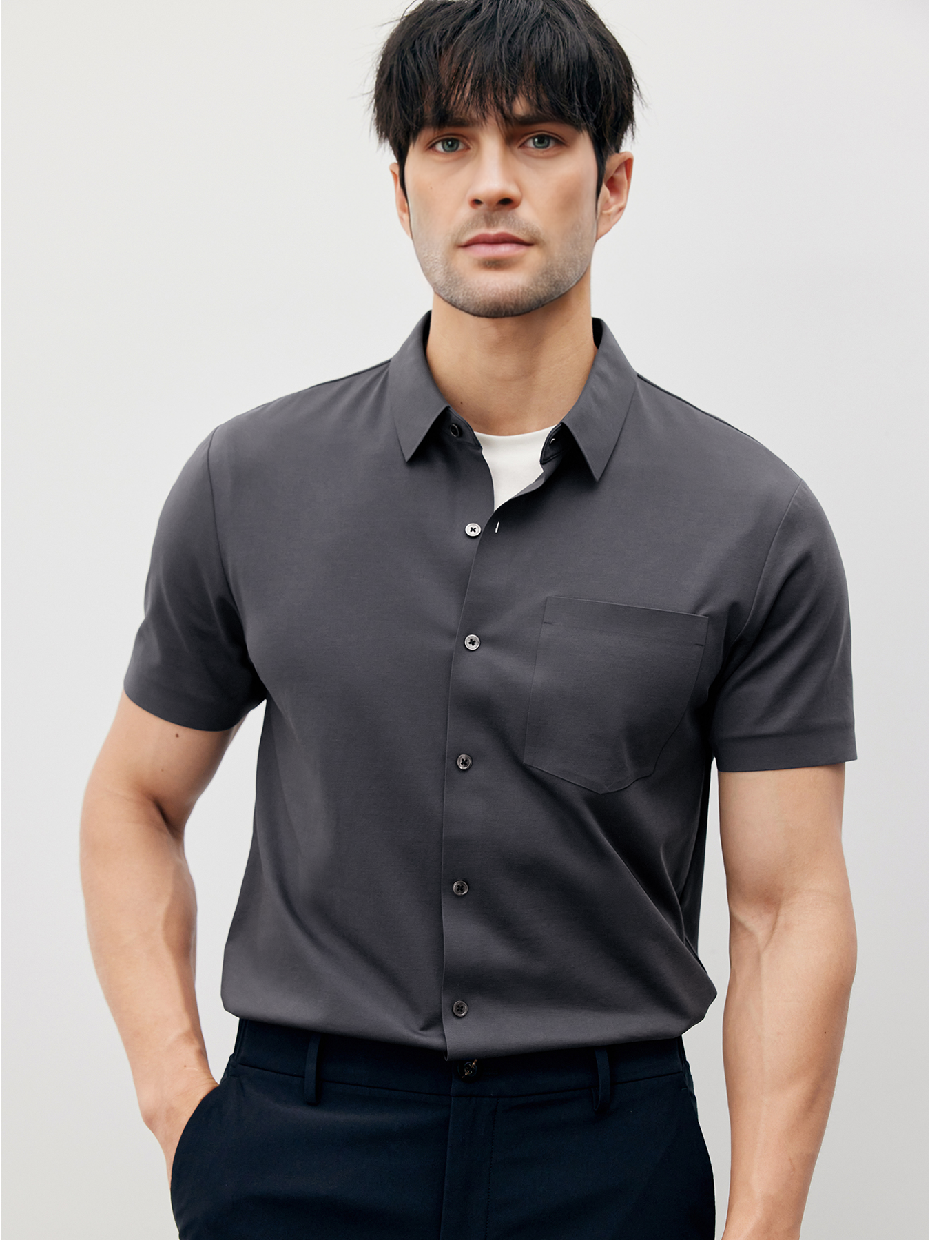 ChillLux Wrinkle-free Short Sleeve Shirt