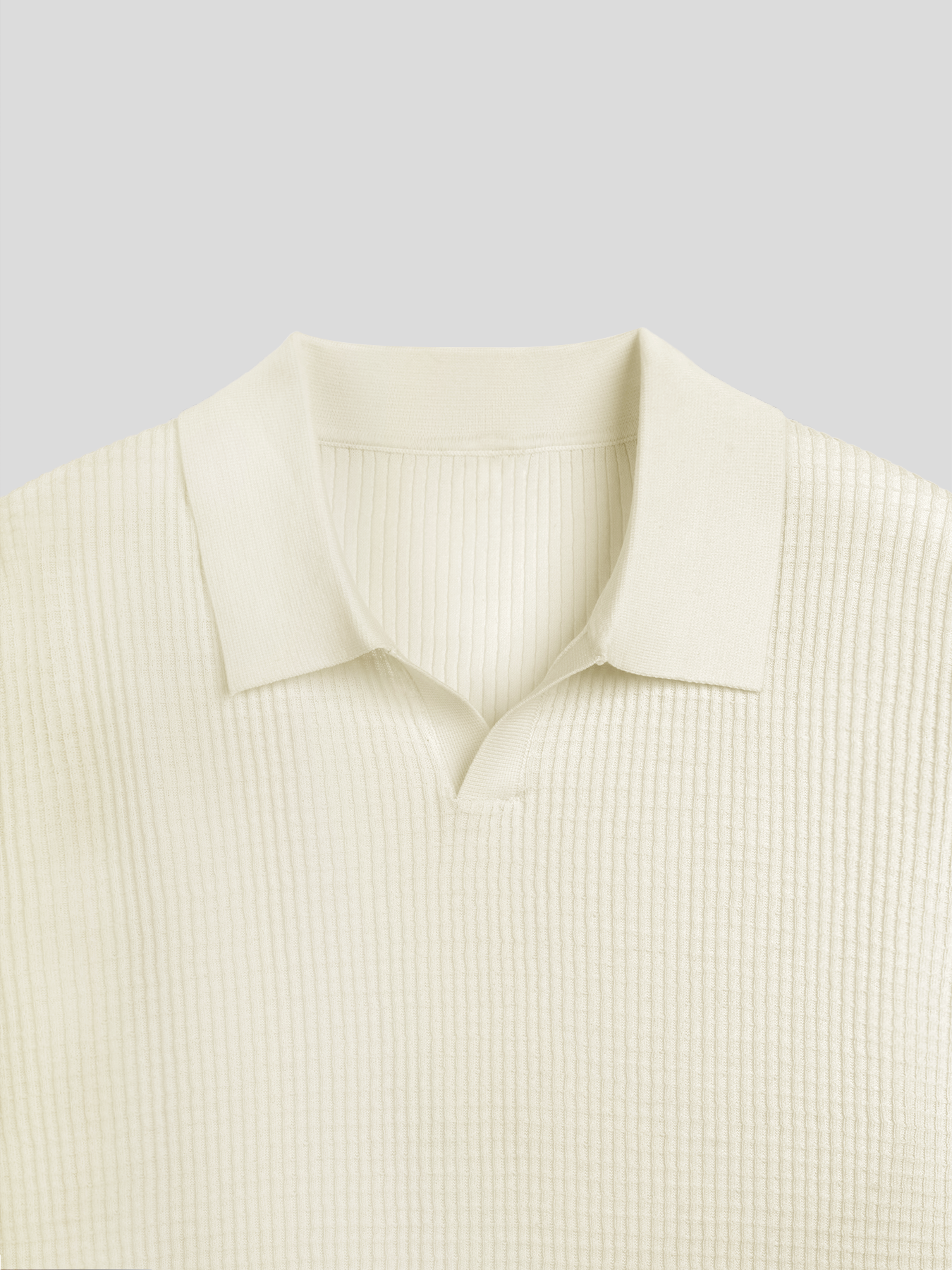 FlexKnit Active Knitted Buttonless Polo