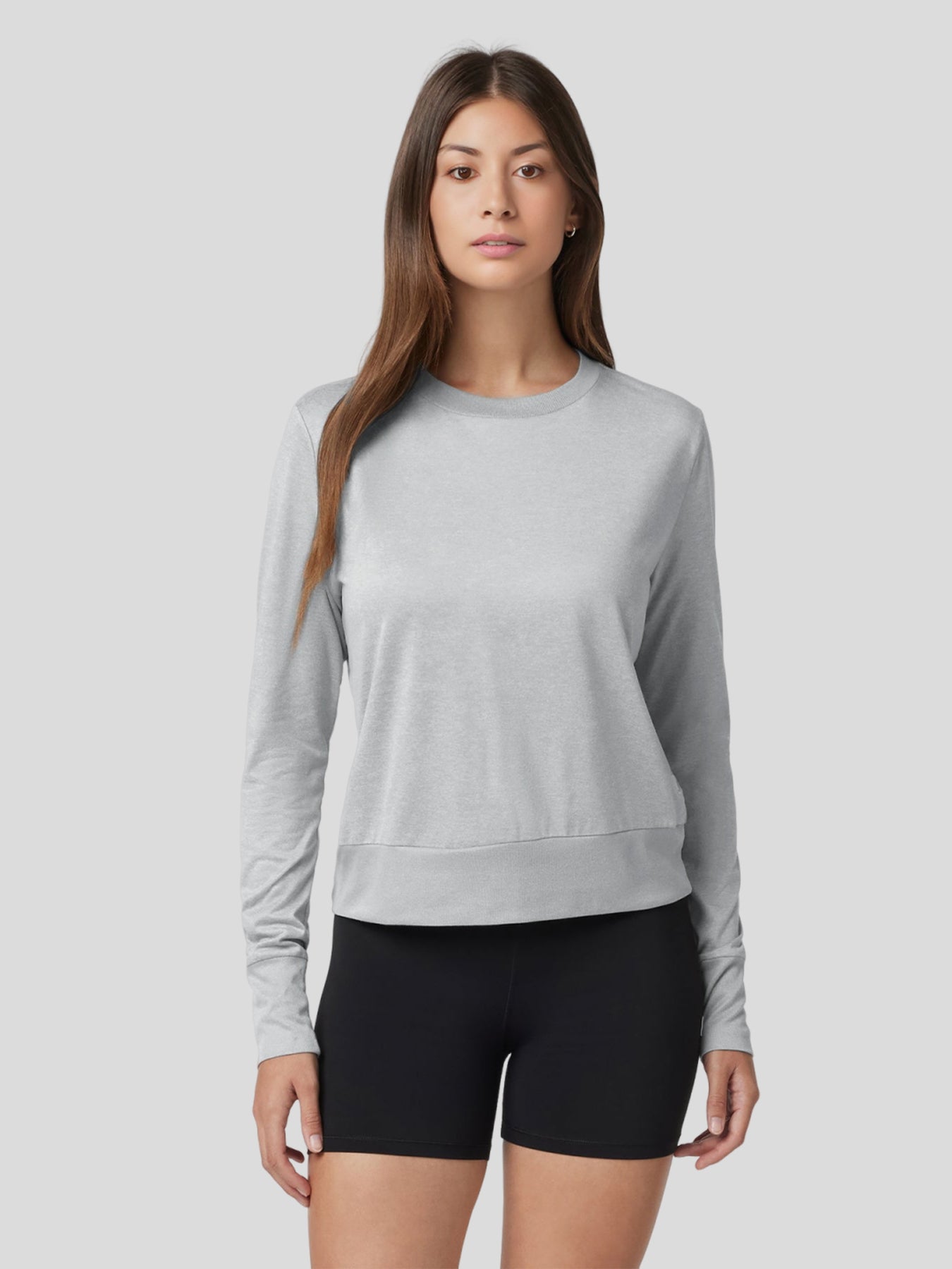 Velou Long Sleeve Crew Tee