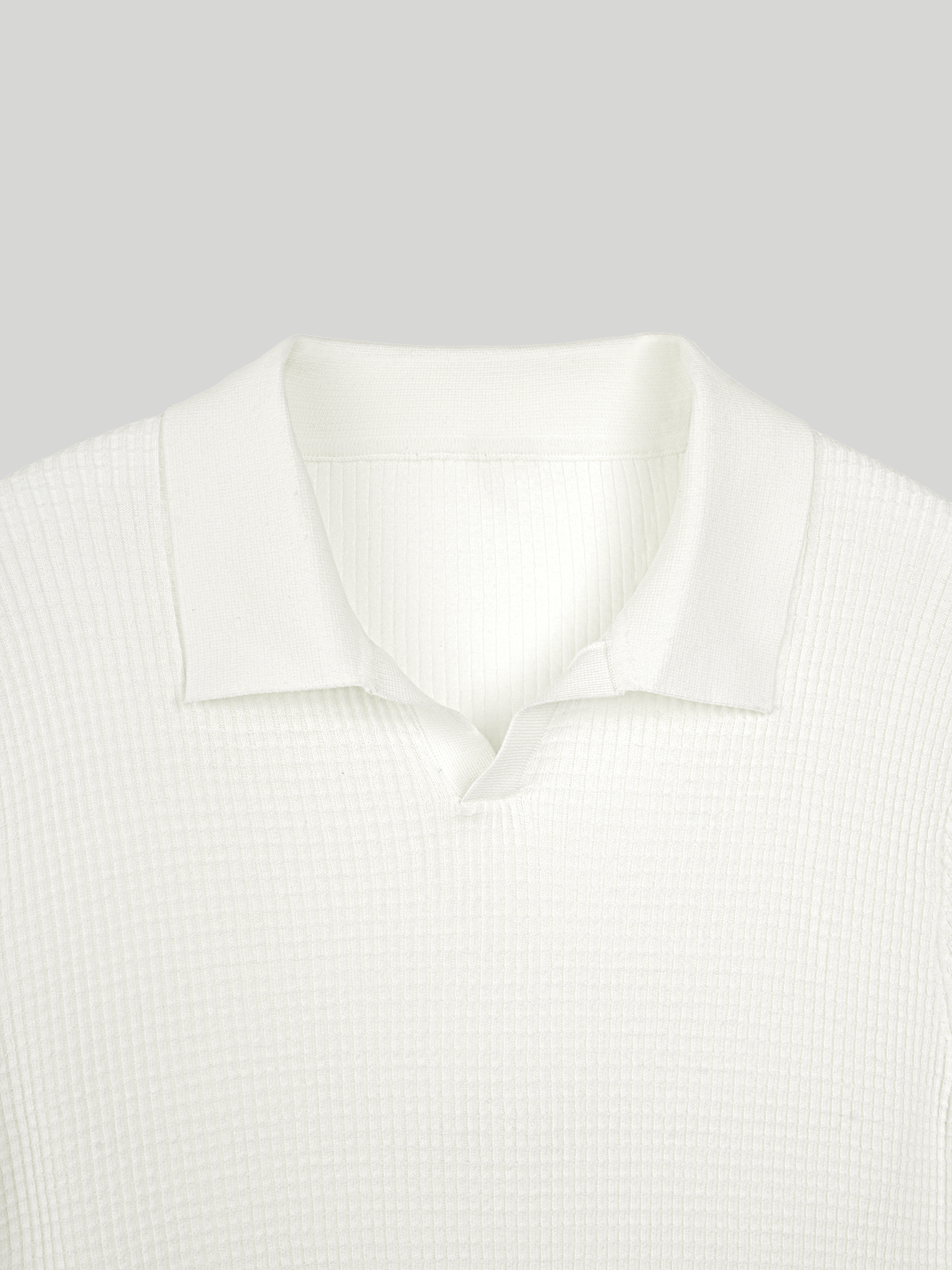 FlexKnit Active Knitted Buttonless Polo