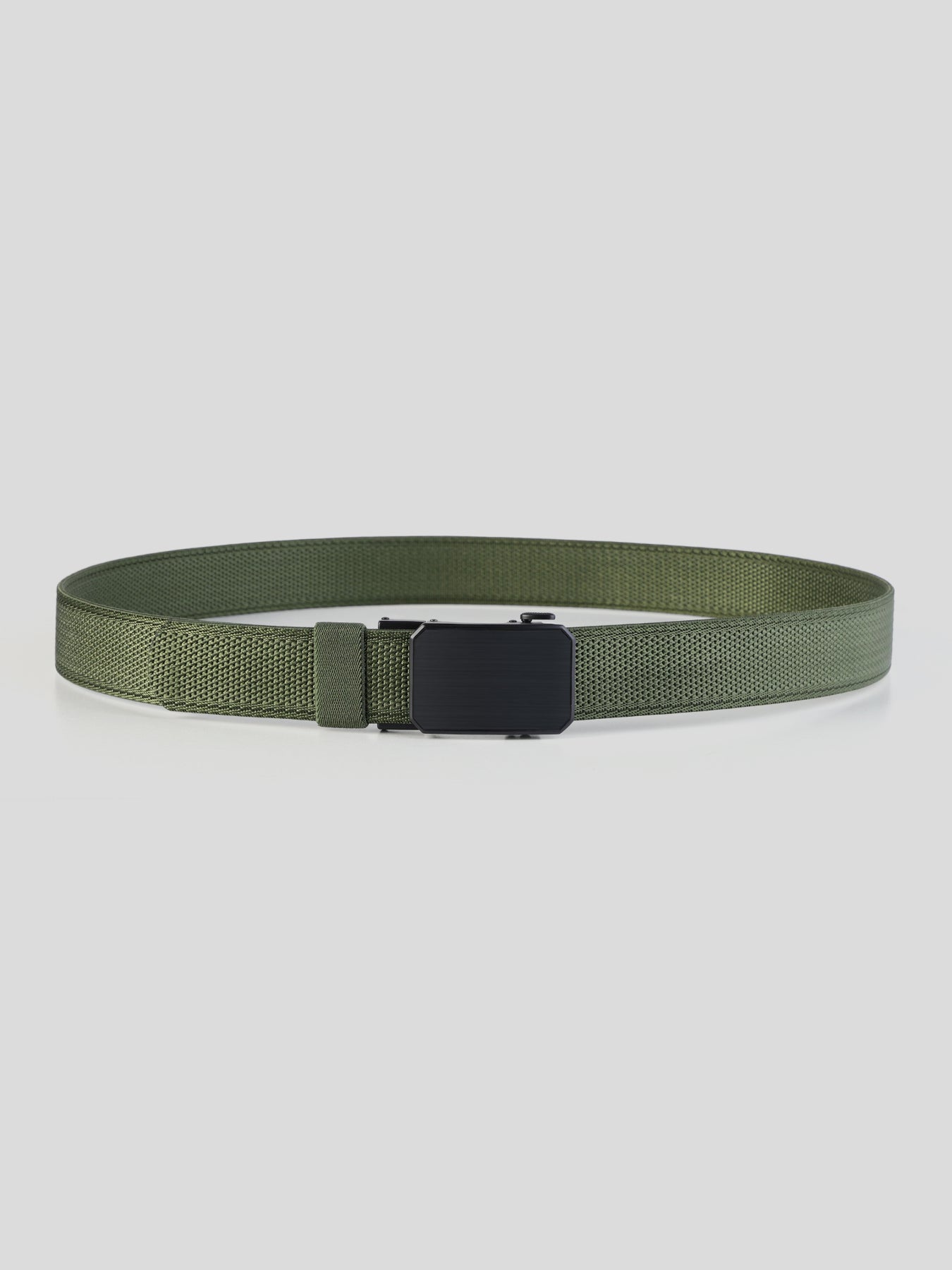 Automatic Buckle Woven Casual Belt