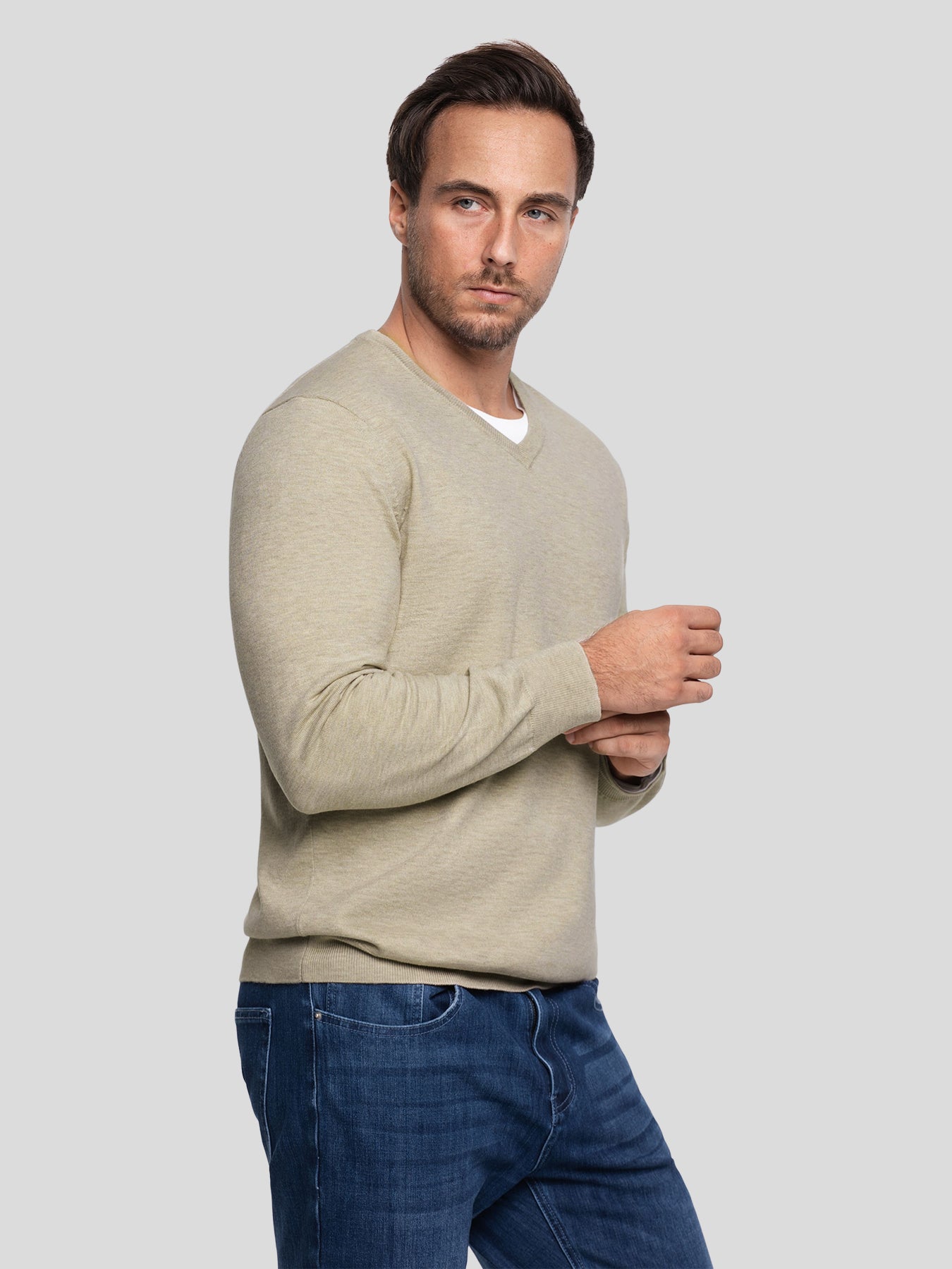 GentleKnit V-Neck Sweater