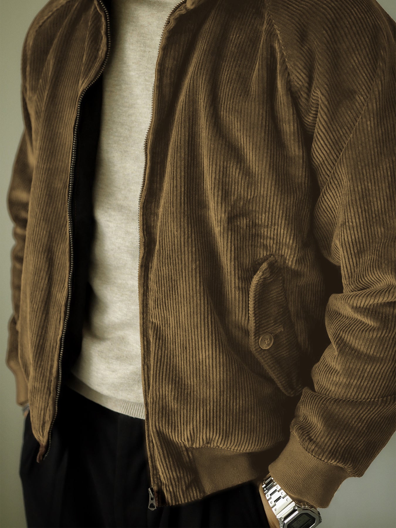 Corduroy Harrington Jacket