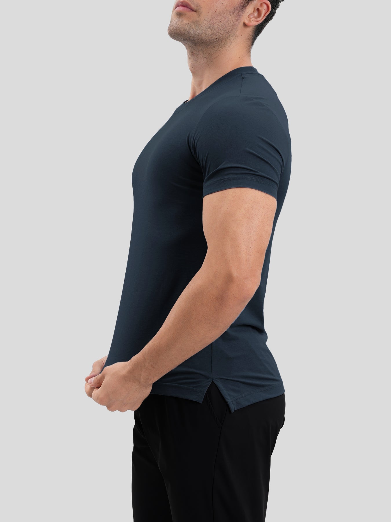 StayCool 2.0 Slim Fit Split-Hem Tee