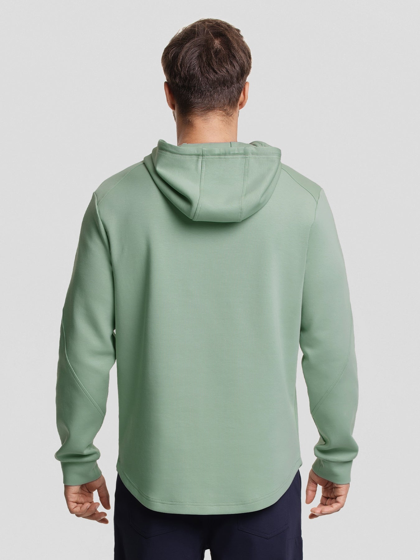 CozySpacer Curve Hem Hoodie