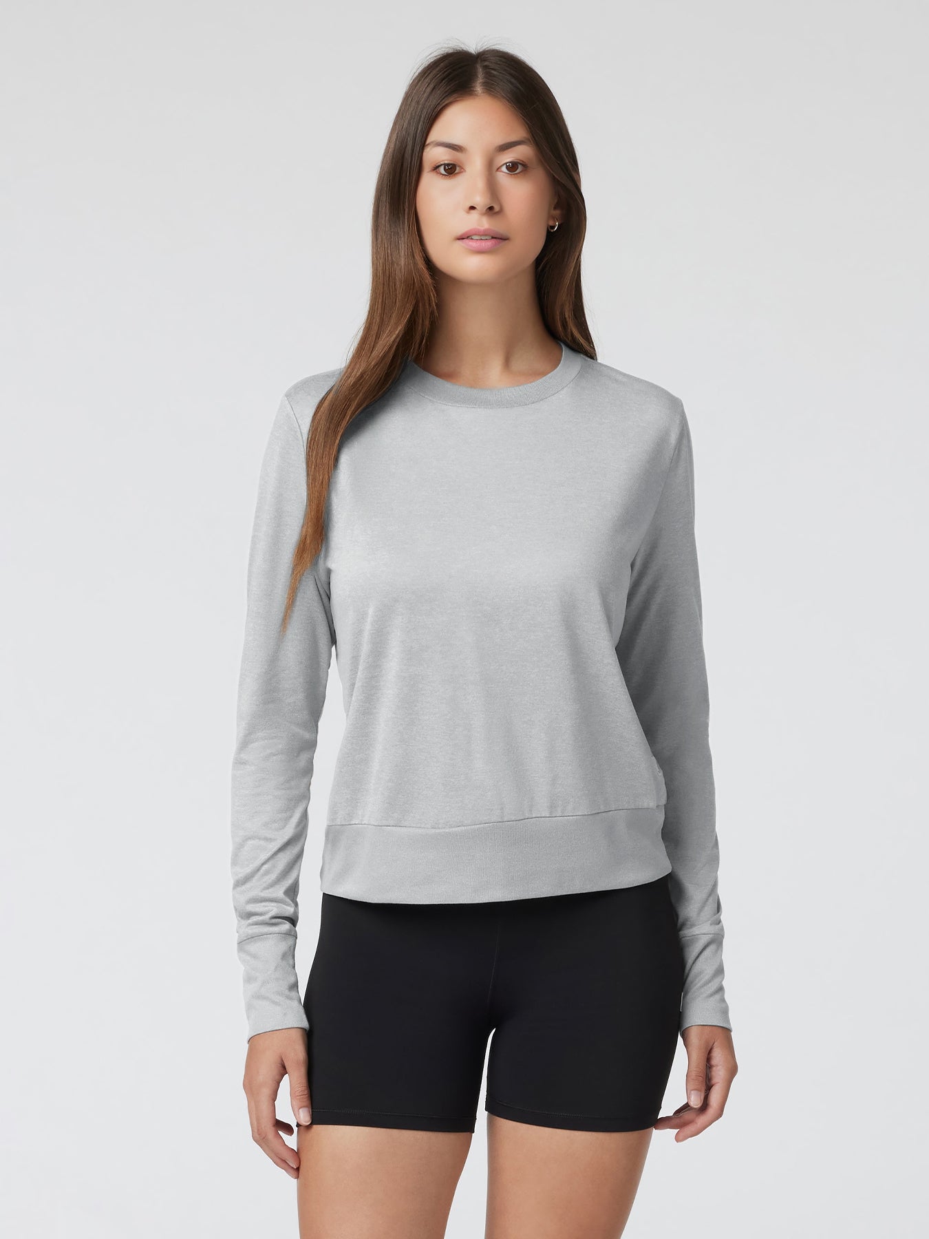 Velou Long Sleeve Crew Tee