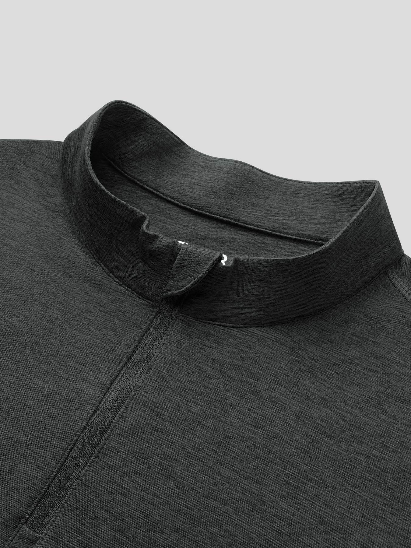 Velou Half Zip Long Sleeve Tee