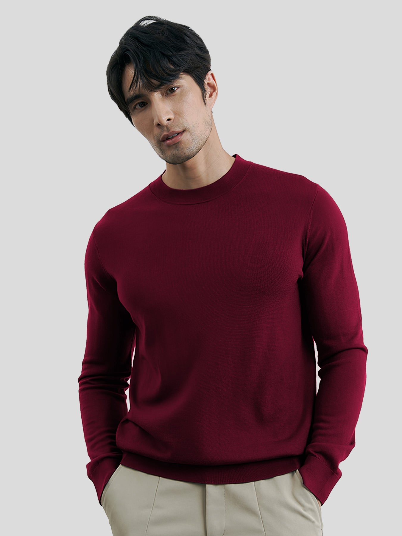 GentleKnit Crew Neck Sweater