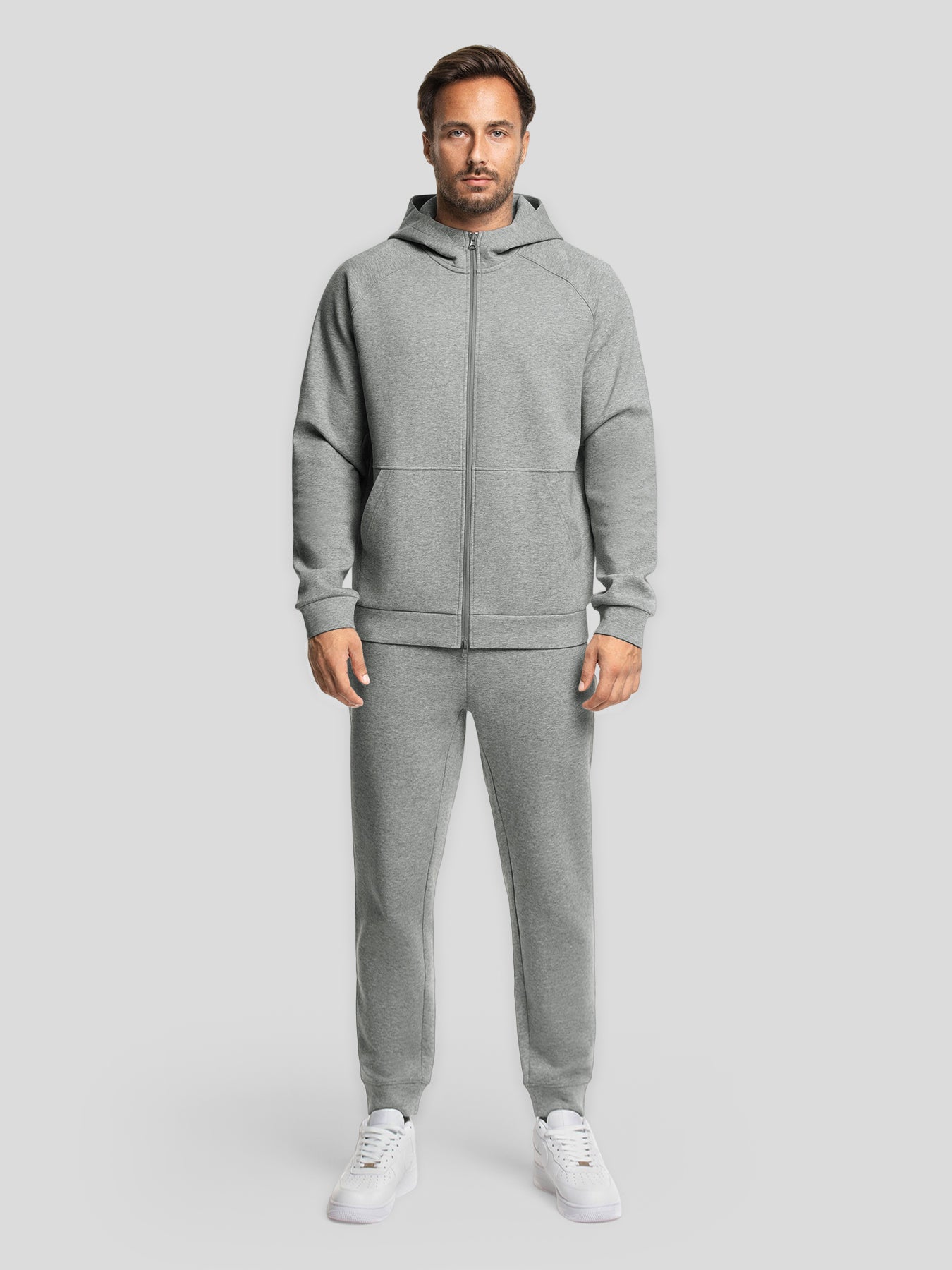 Cozyspacer Full Zip Hoodie And Joggers Set