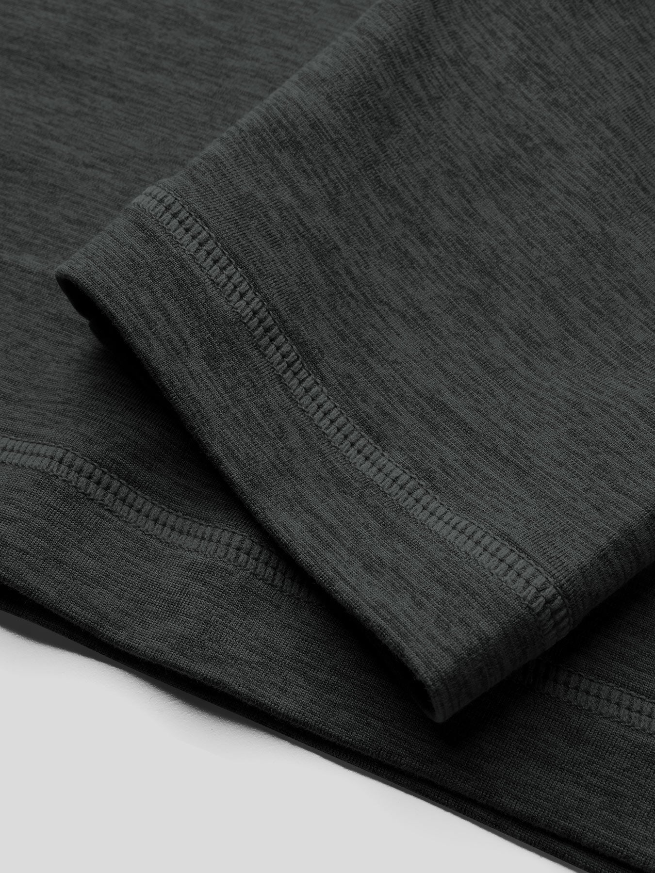 Velou Half Zip Long Sleeve Tee