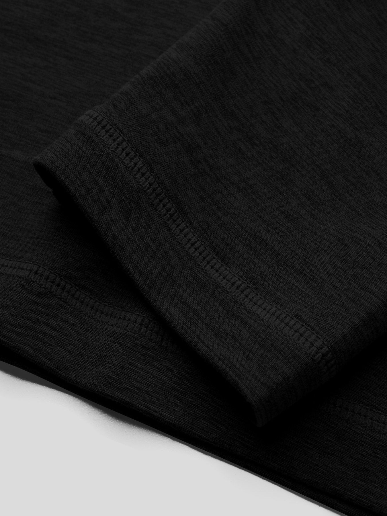 Velou Half Zip Long Sleeve Tee