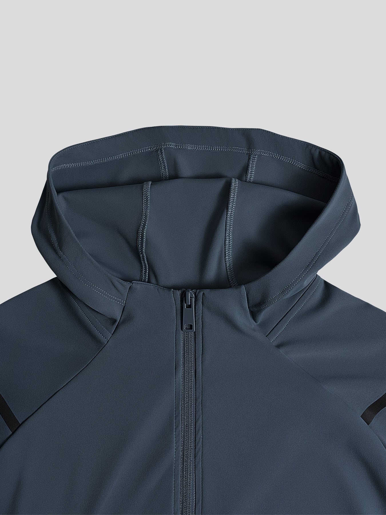 SmoothBlend Quick Dry Sports Fitness Hooded Jacket