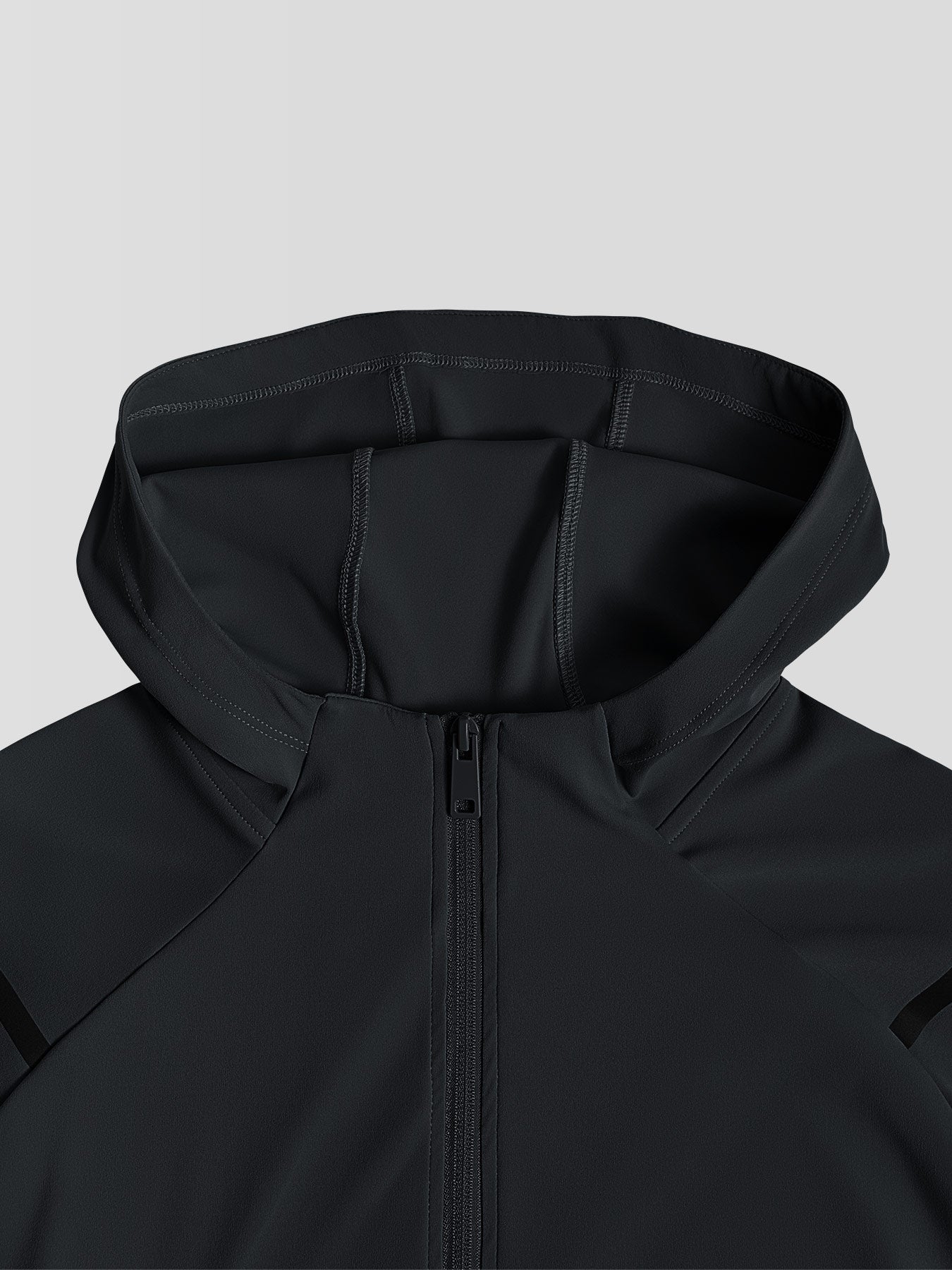 SmoothBlend Quick Dry Sports Fitness Hooded Jacket