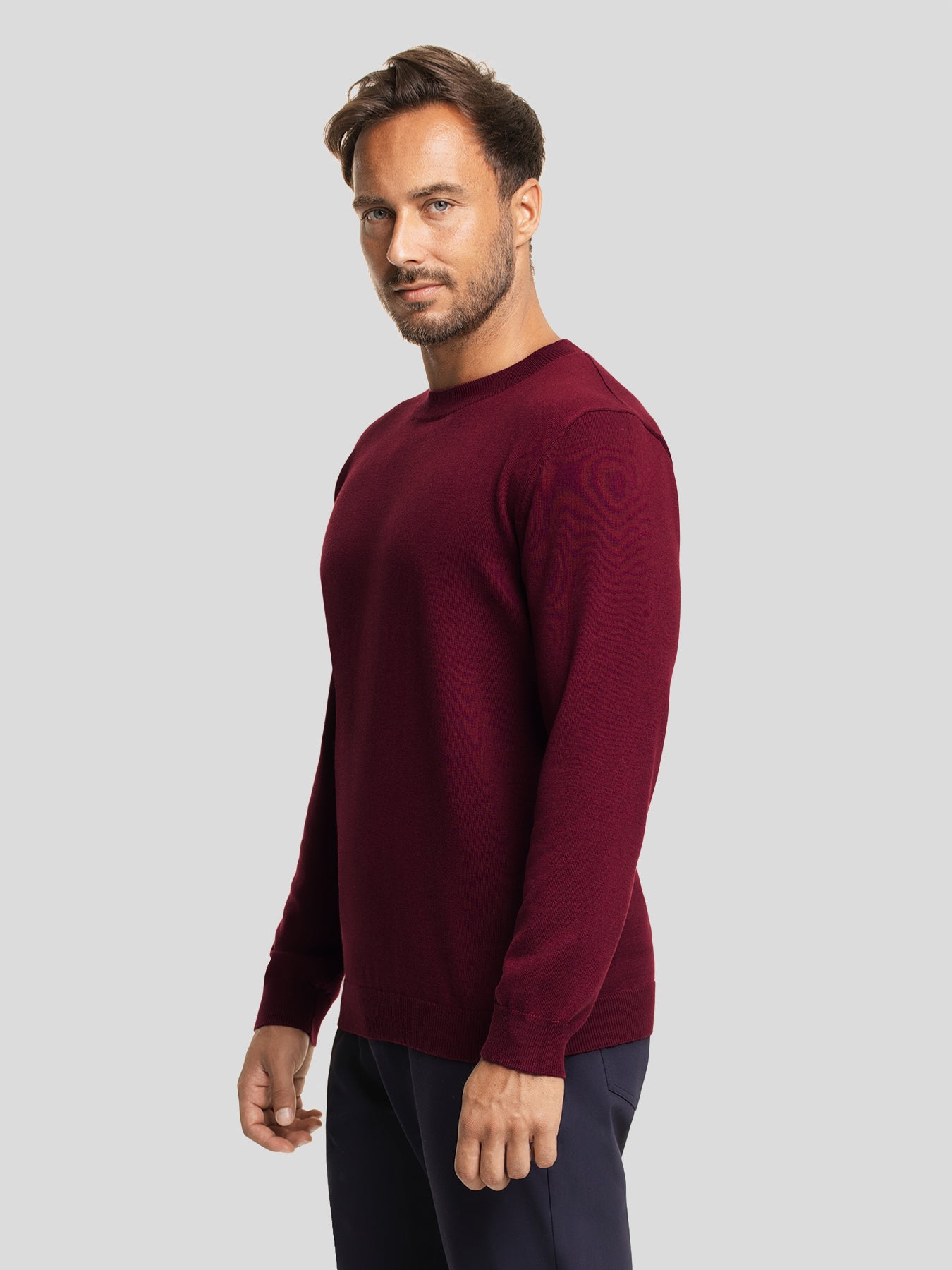 GentleKnit Crew Neck Sweater