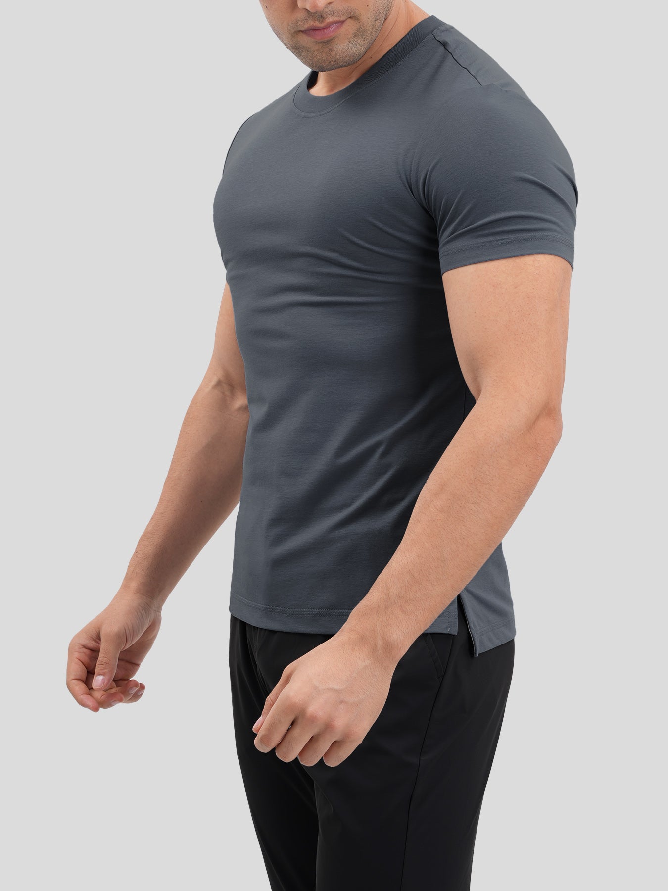 StayCool 2.0 Slim Fit Split-Hem Tee