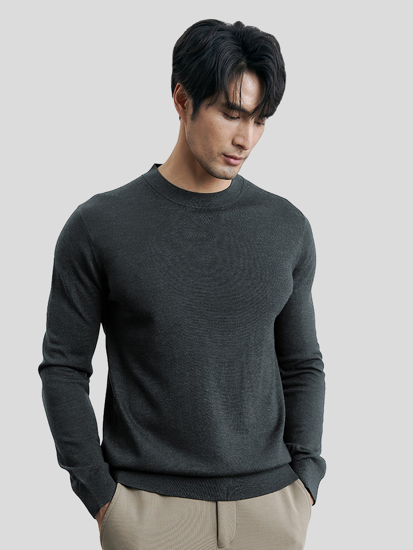 GentleKnit Crew Neck Sweater