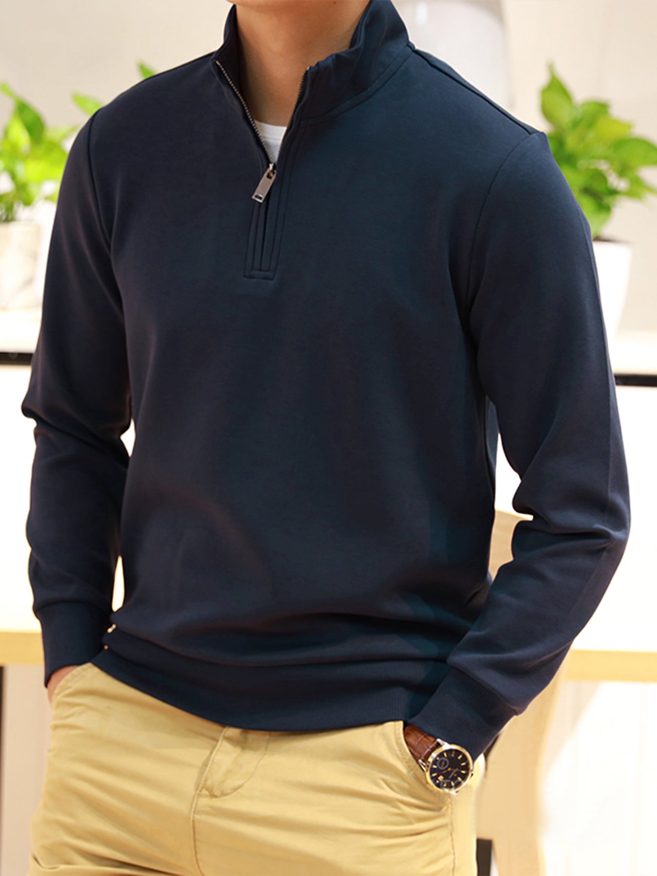 CozySpacer Half Zip Sweatshirt