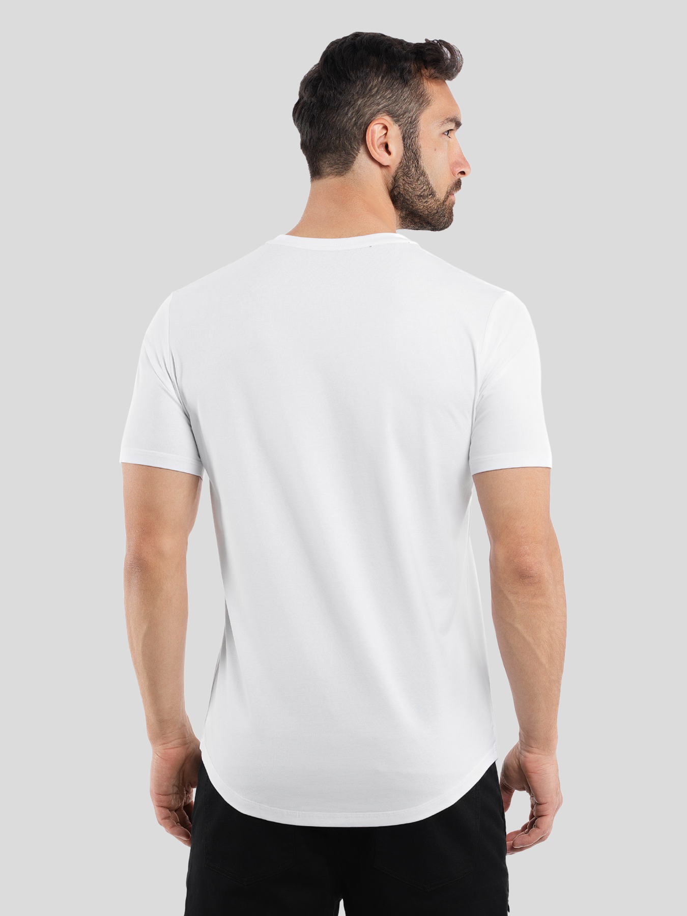 StayCool 2.0 V-neck Elongated Tee: Classic Fit