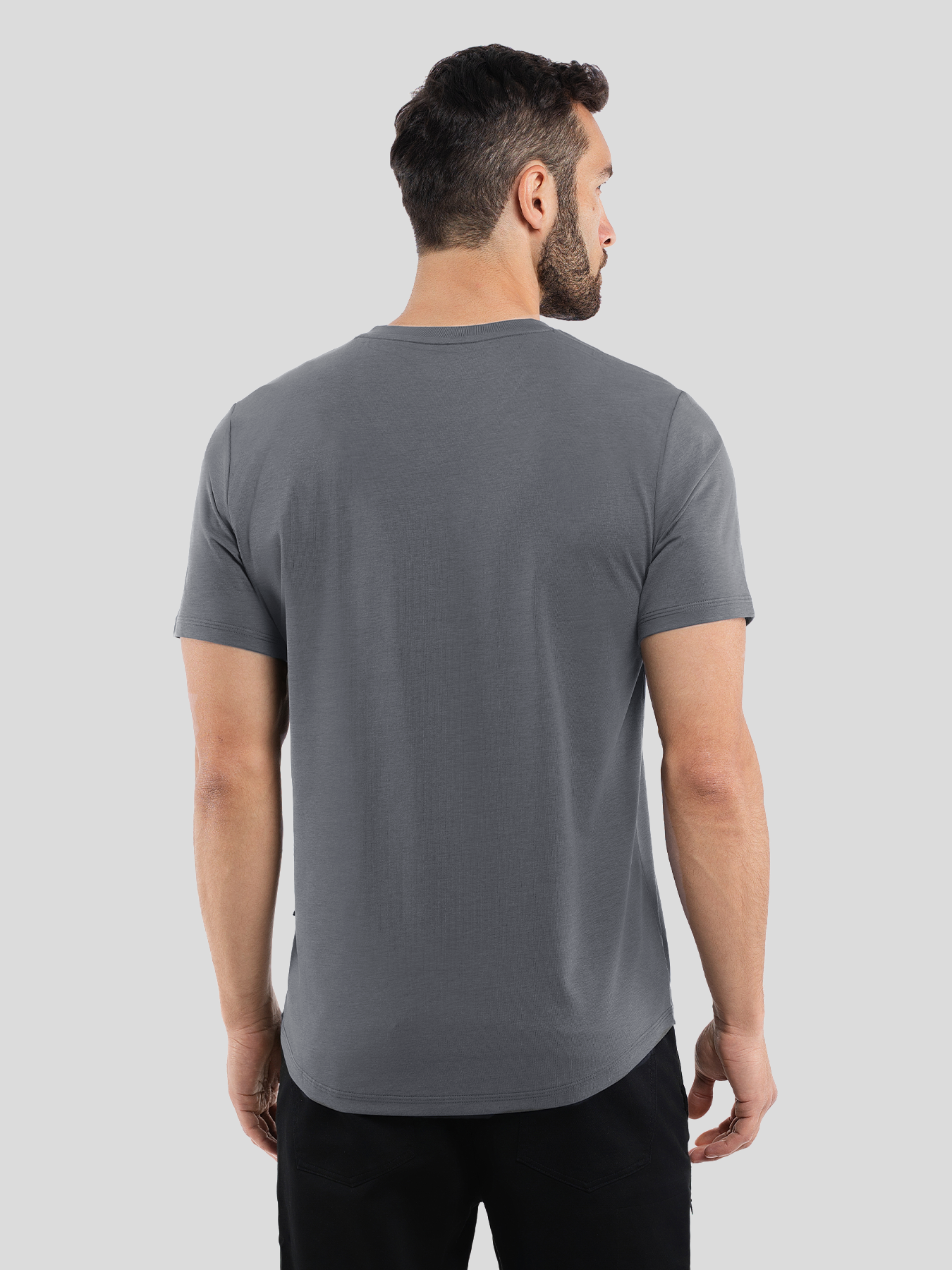 StayCool 2.0 V-neck Elongated Tee: Slim Fit