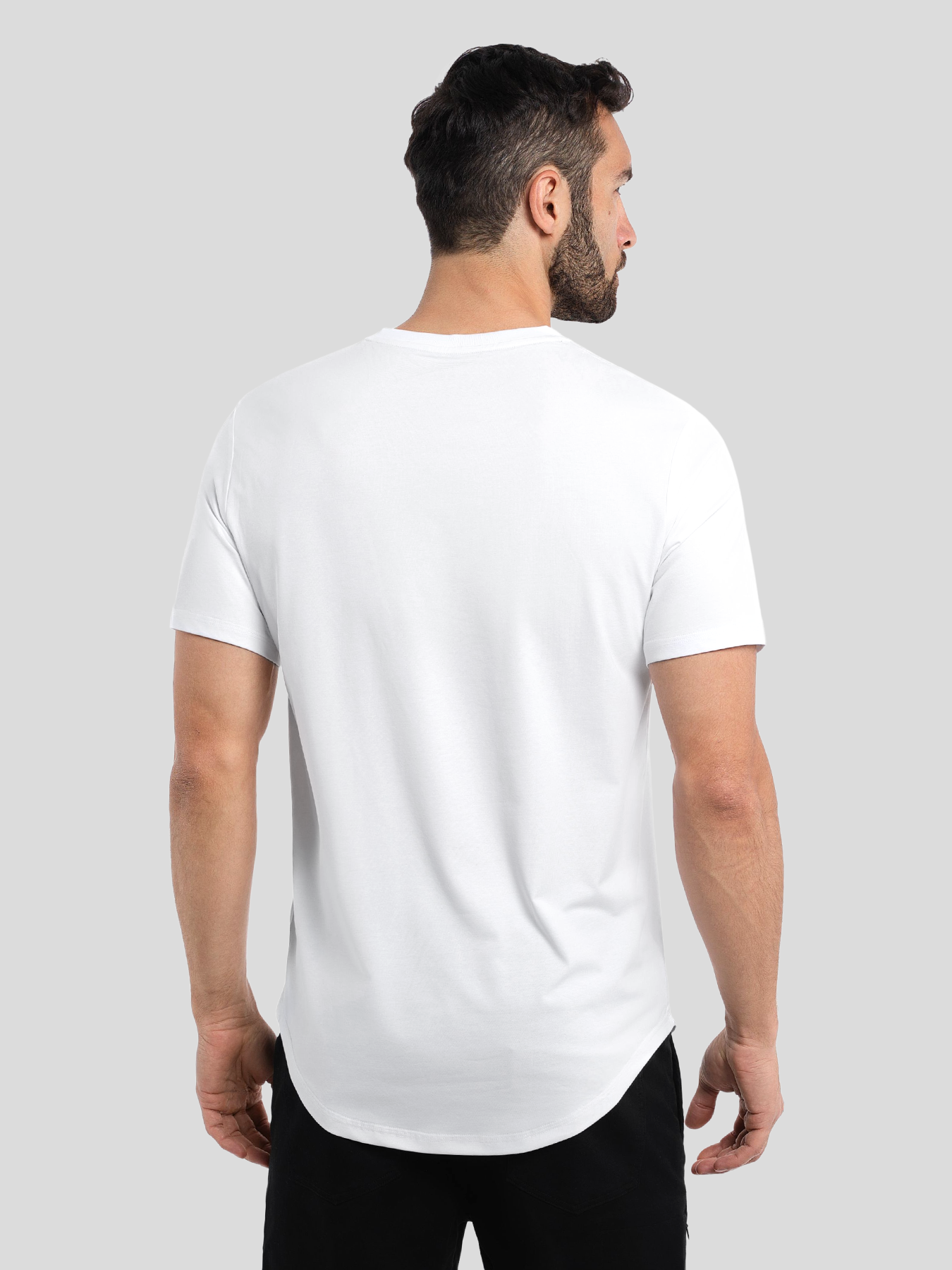 StayCool 2.0 V-neck Elongated Tee: Slim Fit