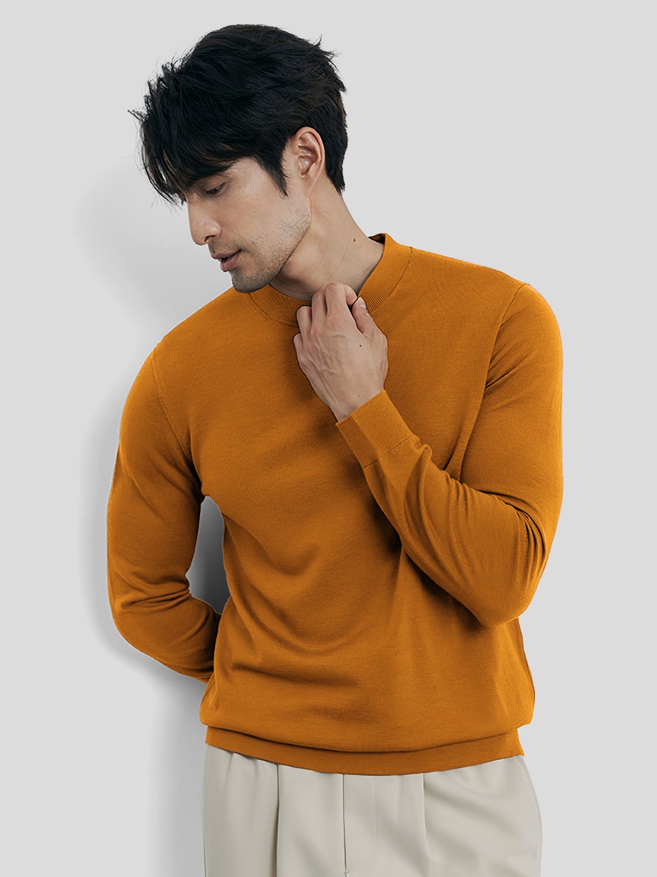 GentleKnit Crew Neck Sweater