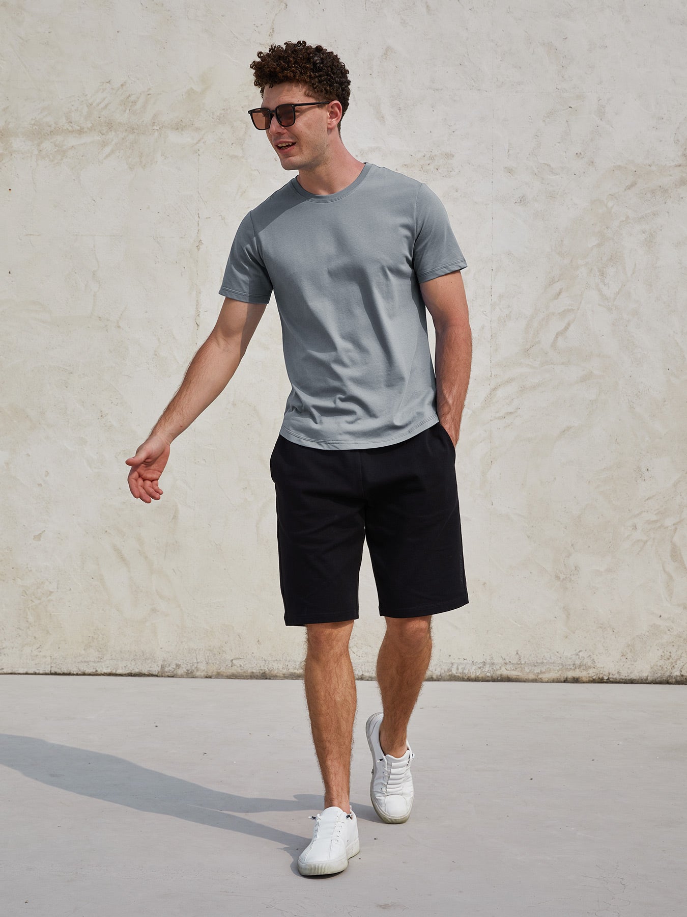 StayCool 2.0 Curve-Hem Tee: Slim-Fit