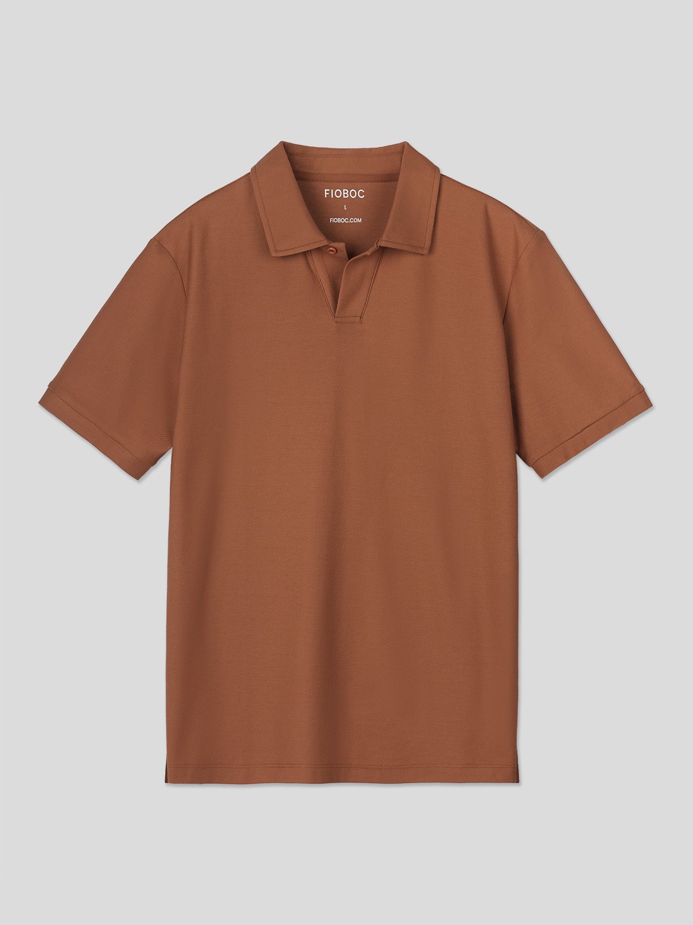 BreezeLuxe Breathable Piqué Cotton Short Sleeve Polo