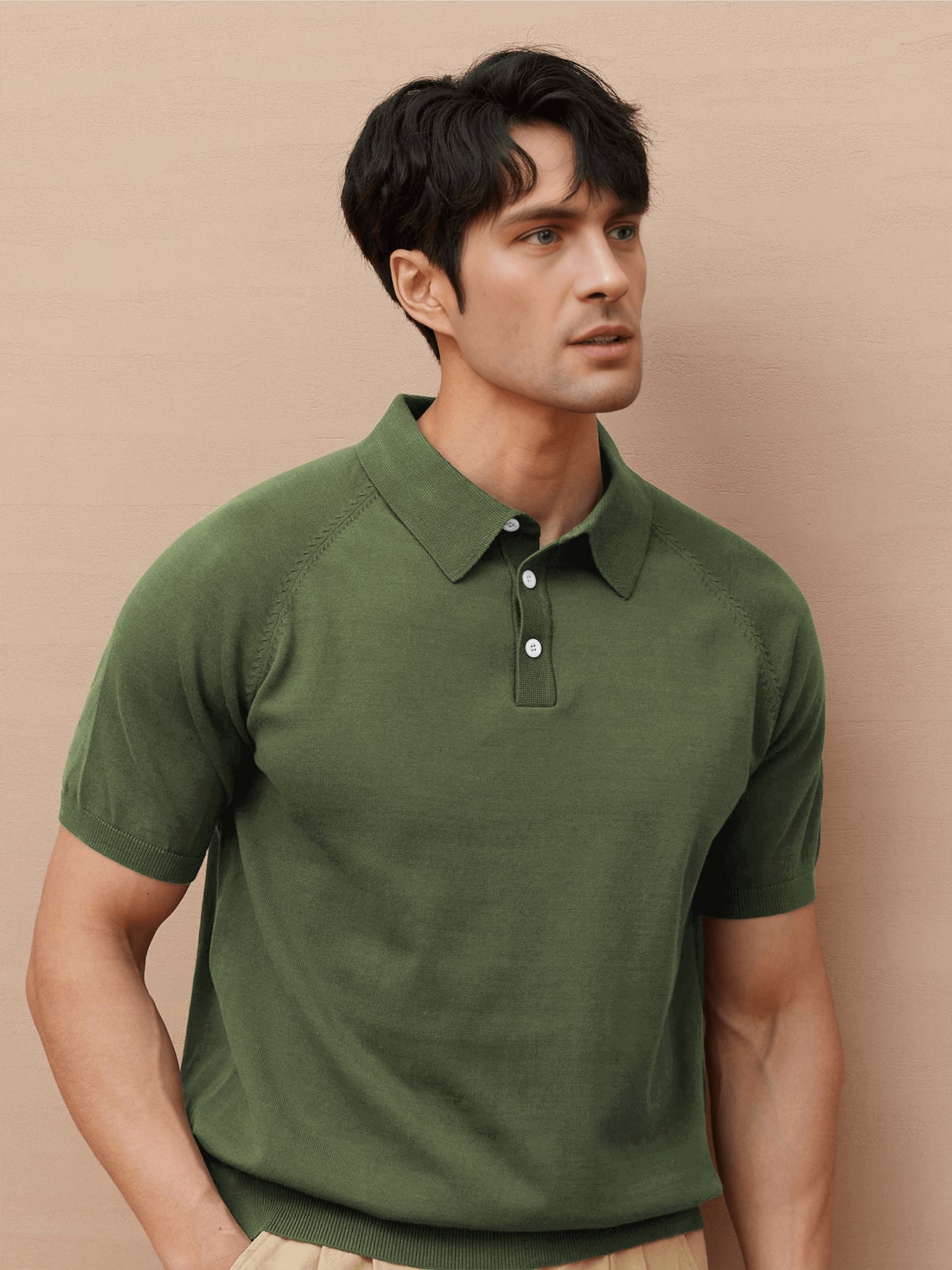 GentleKnit Short Sleeve Knitted Polo