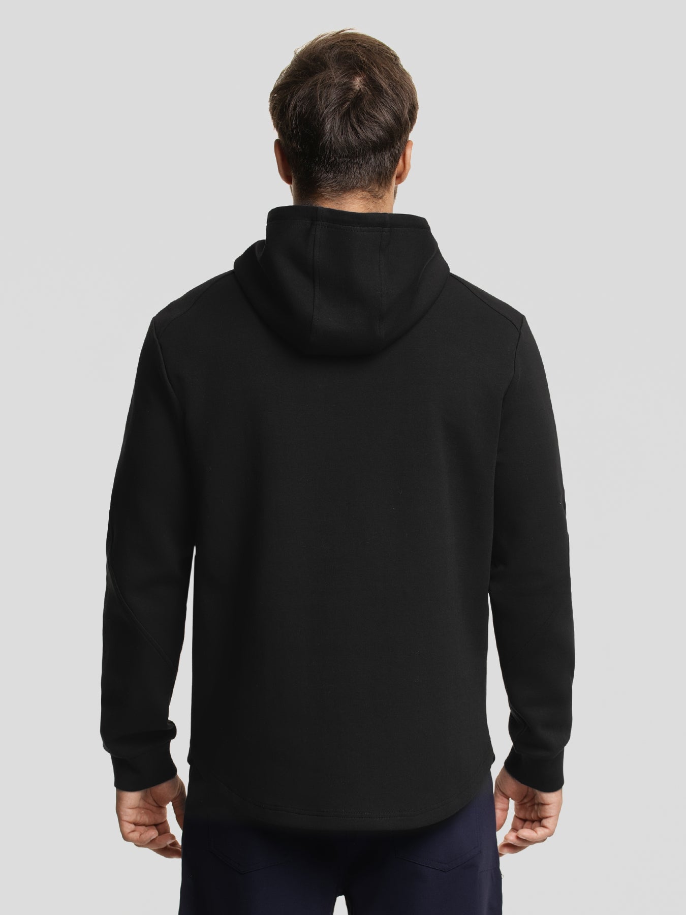 CozySpacer Curve Hem Hoodie