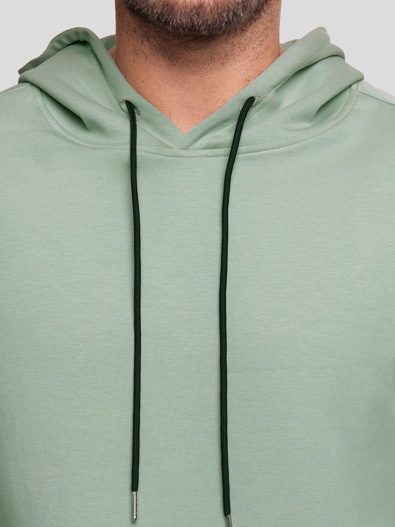 CozySpacer Curve Hem Hoodie