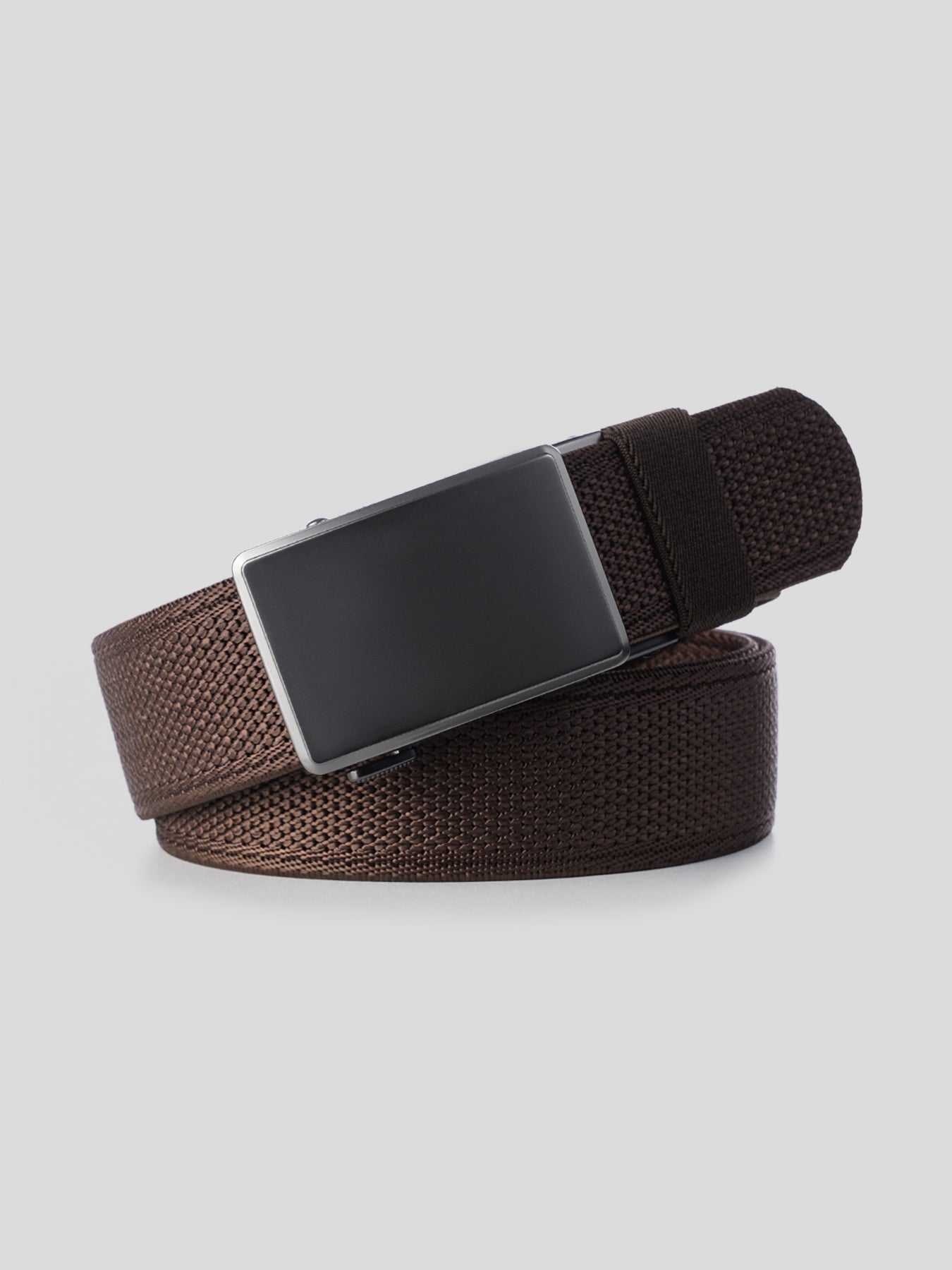 Automatic Buckle Woven Casual Belt