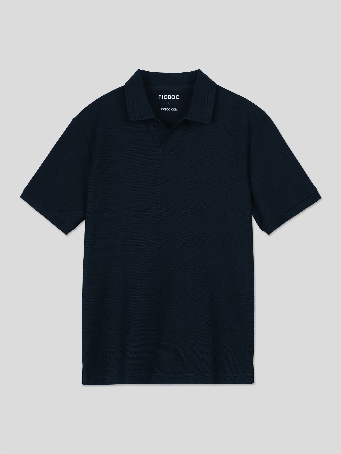 BreezeLuxe Breathable Piqué Cotton Short Sleeve Polo