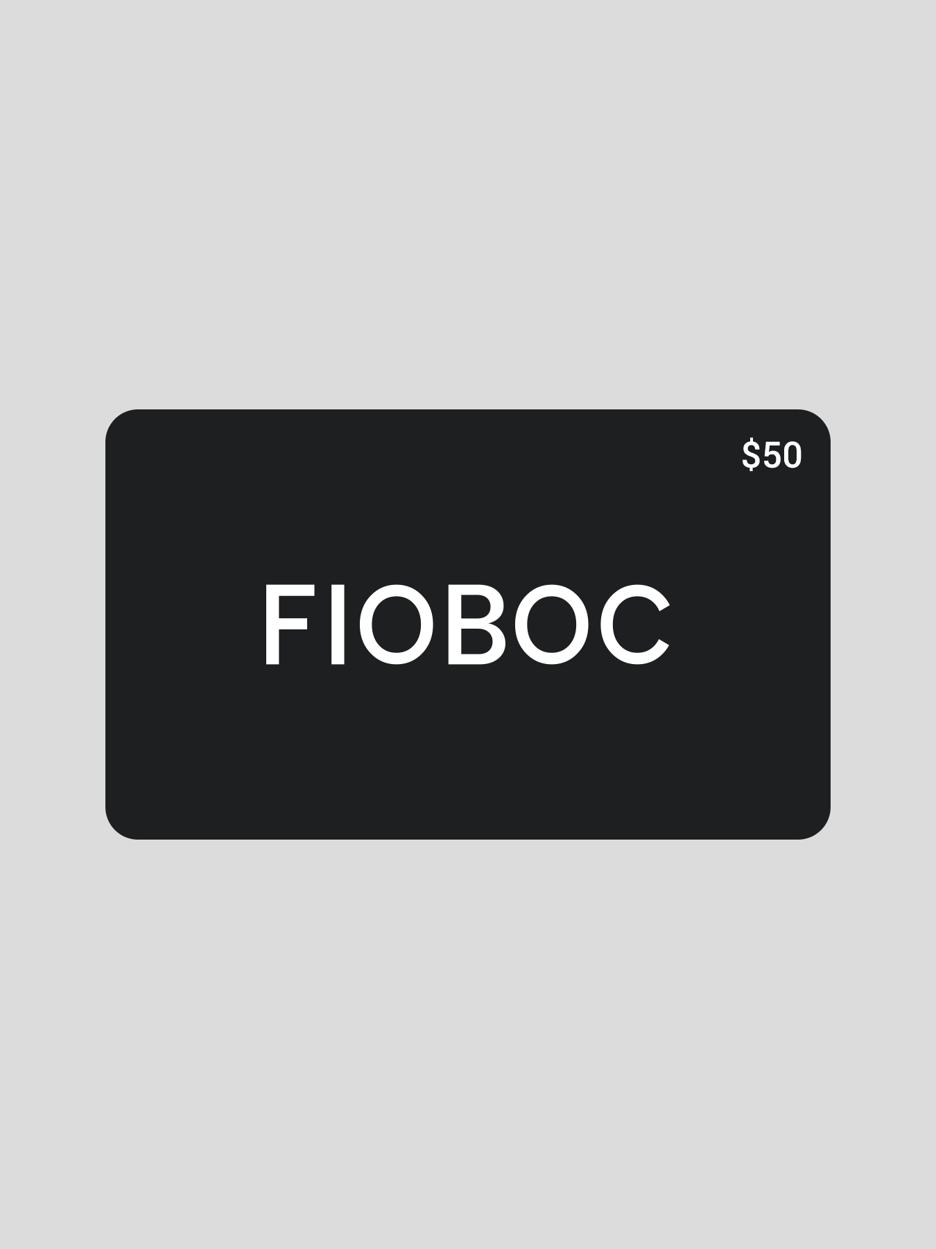 Fioboc Gift Card
