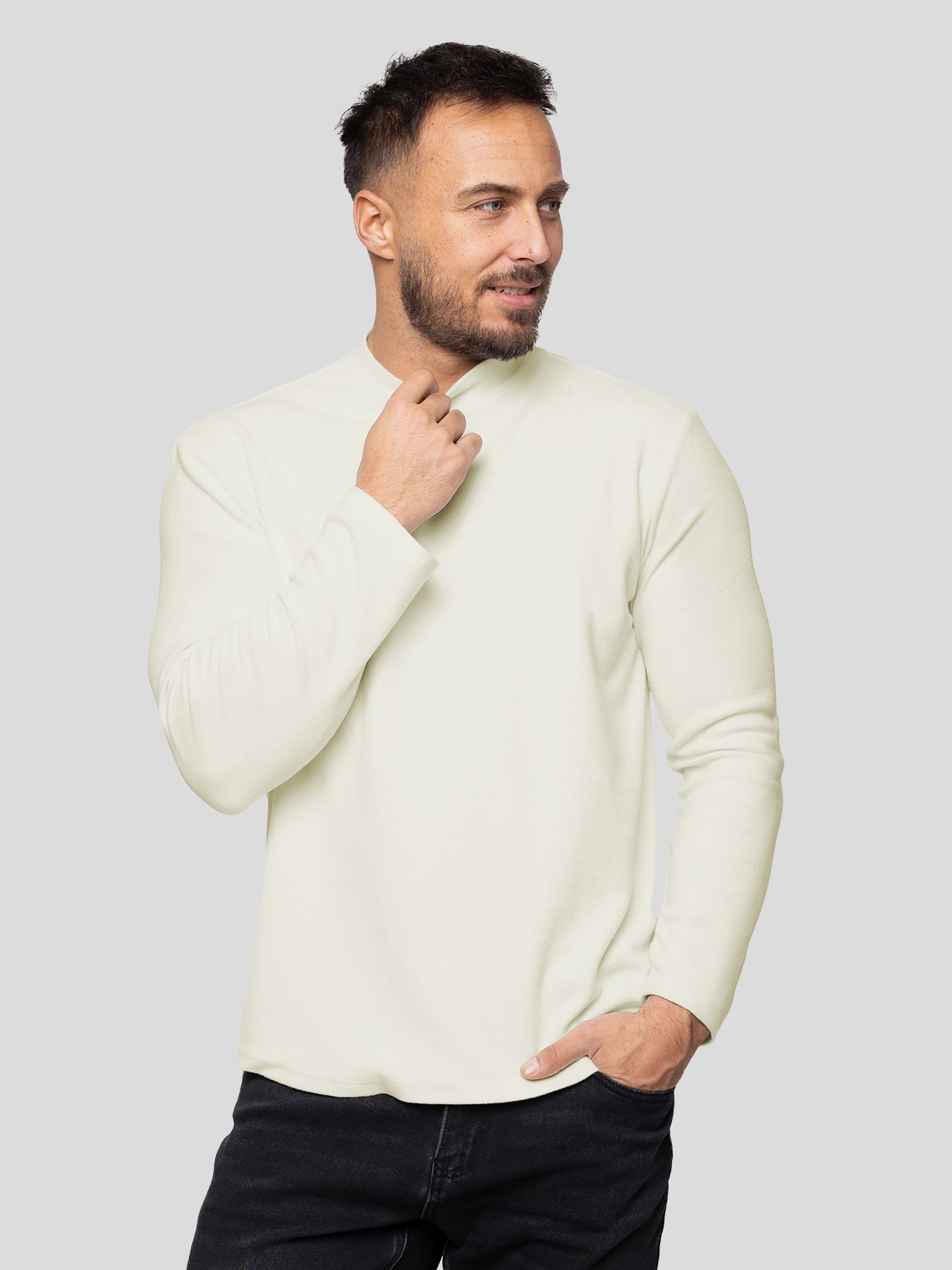 StaySmooth Fleece Long Sleeve Tee