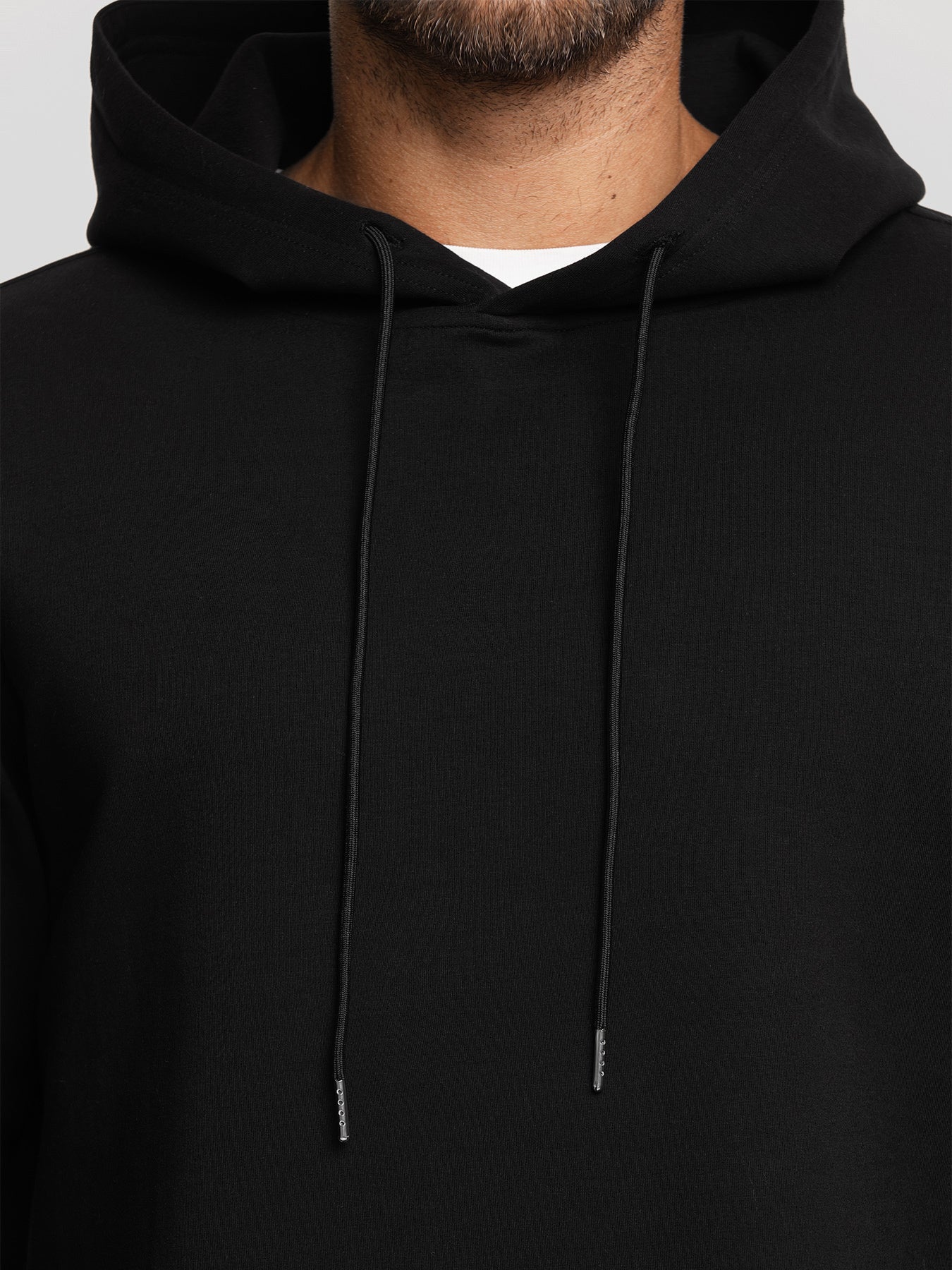 CozySpacer Curve Hem Hoodie