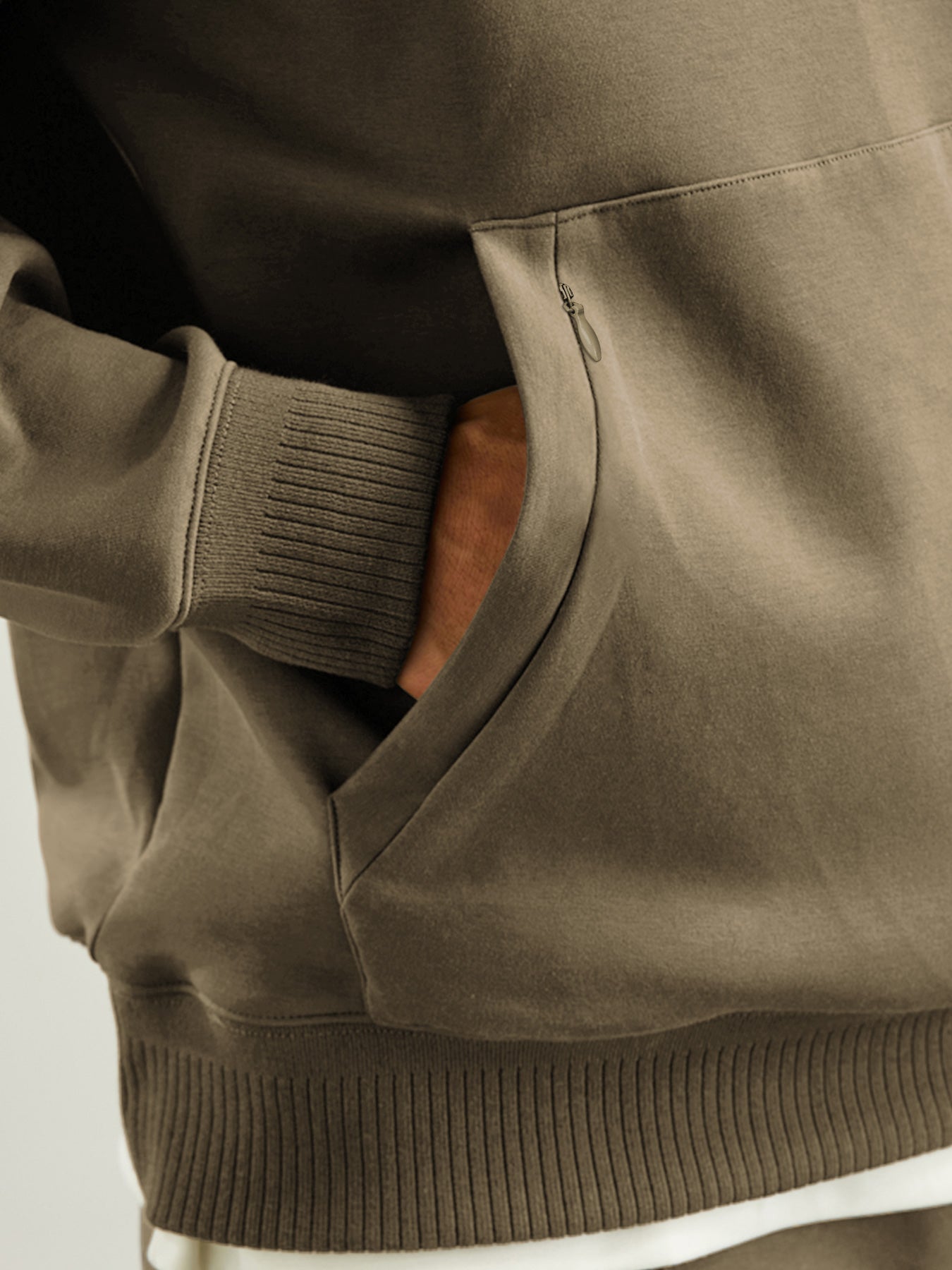 CozySpacer Oversized Kangaroo Pocket Hoodie