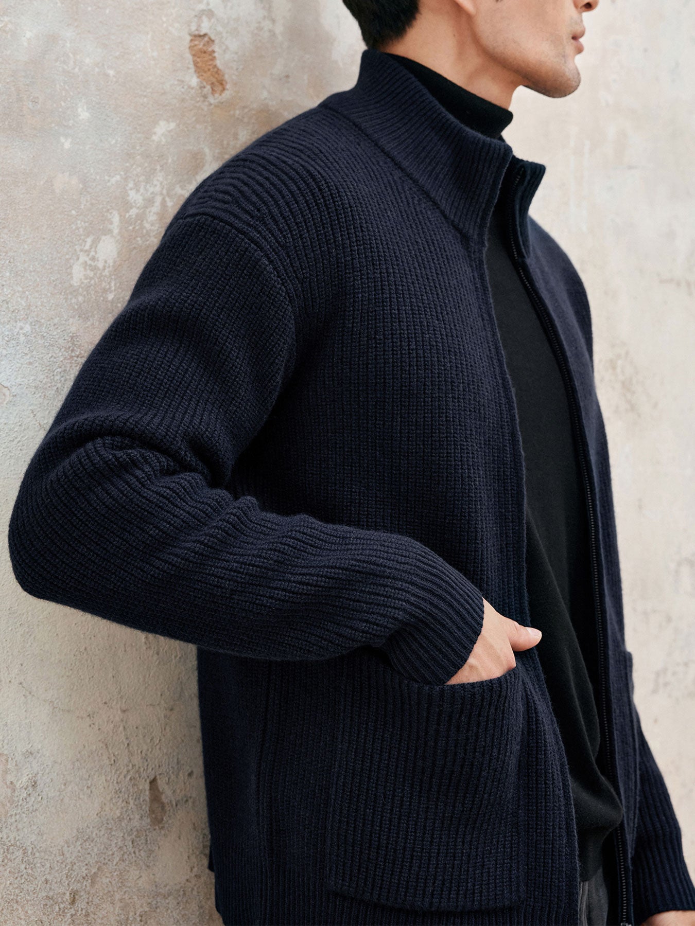 GentleKnit Full Zip Sweater Jacket