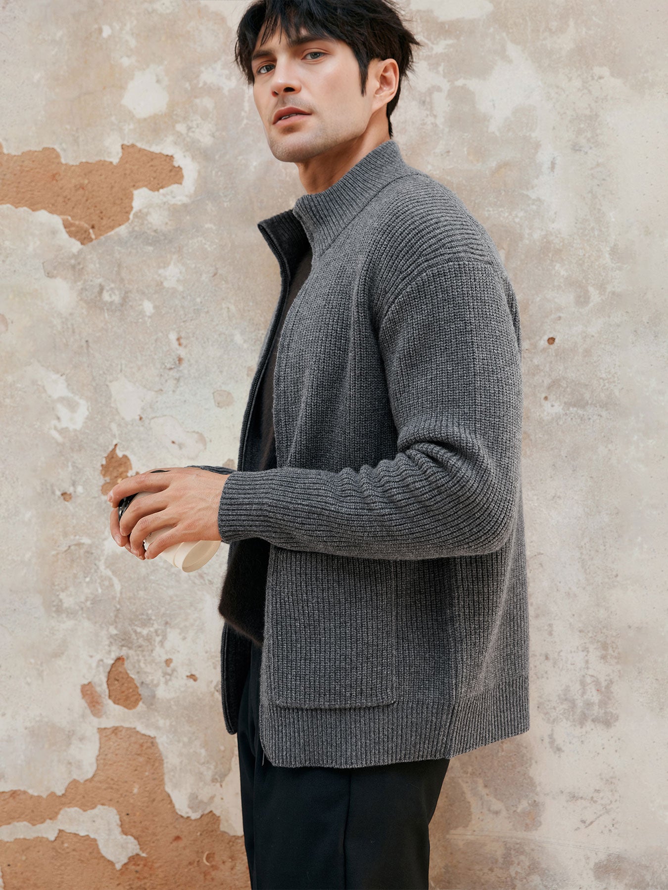 GentleKnit Full Zip Sweater Jacket