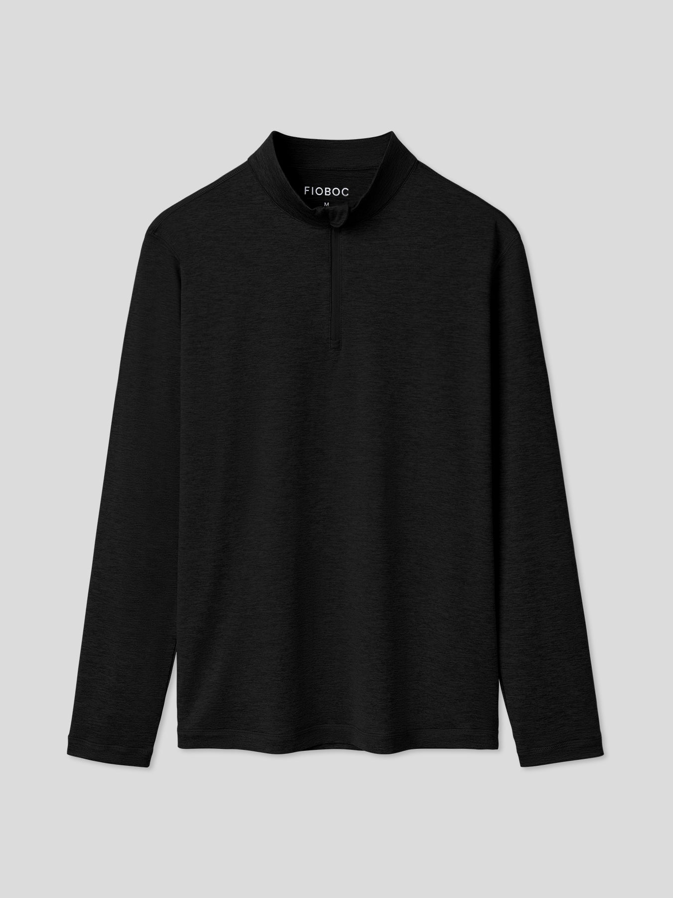 Velou Half Zip Long Sleeve Tee