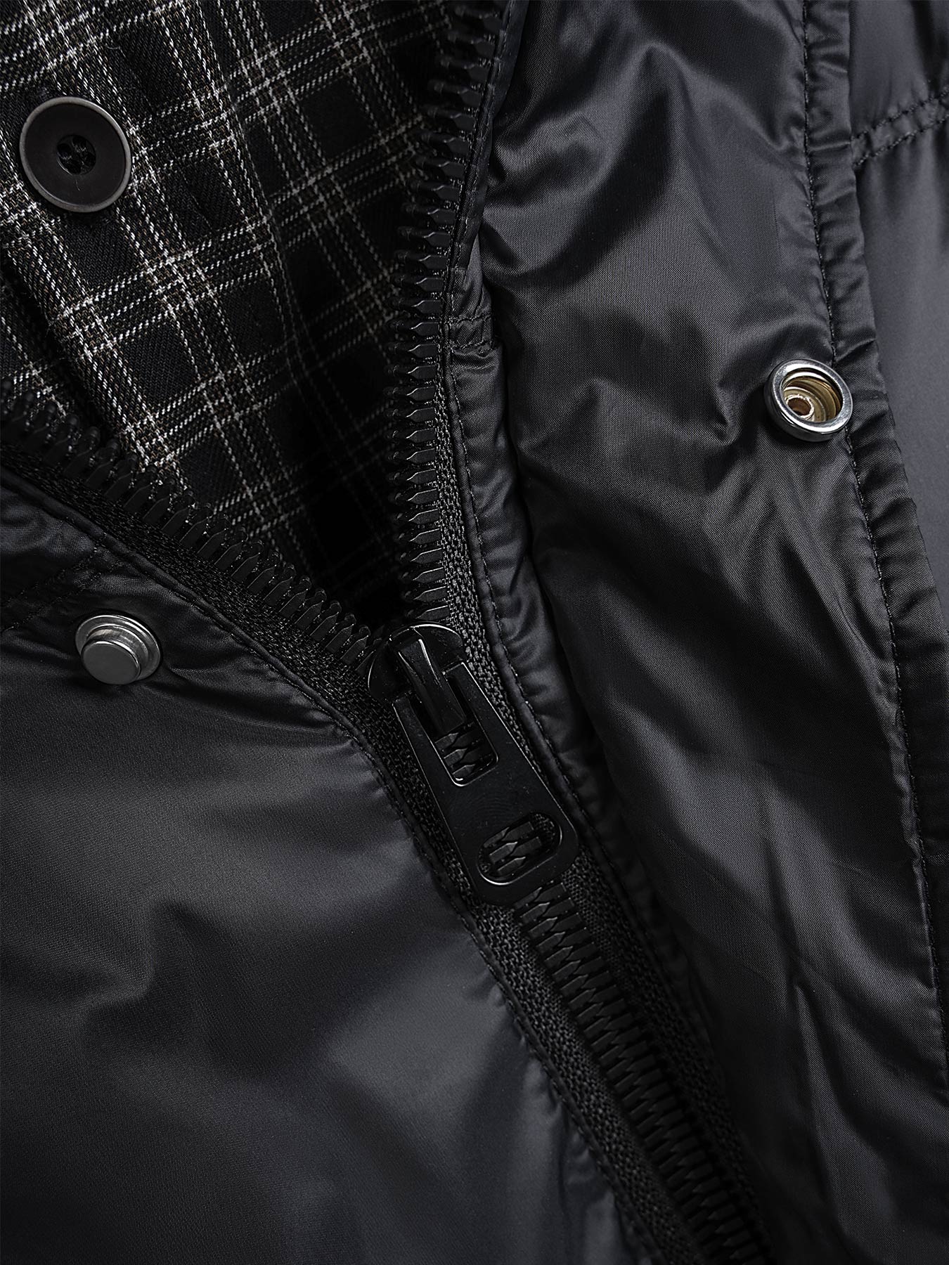 Layered-Effect Down Jacket