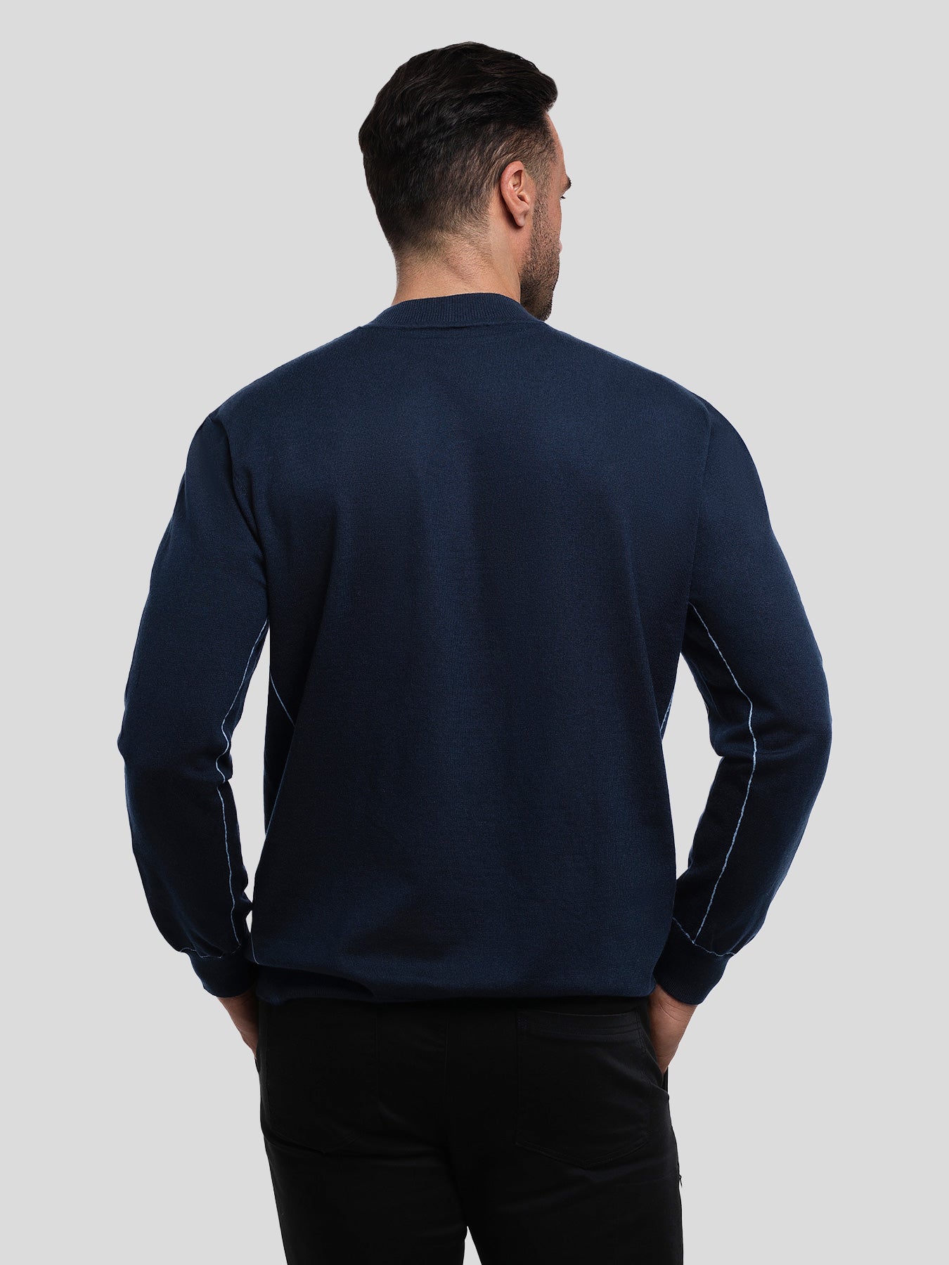 GentleKnit Washable Crew Neck Sweater