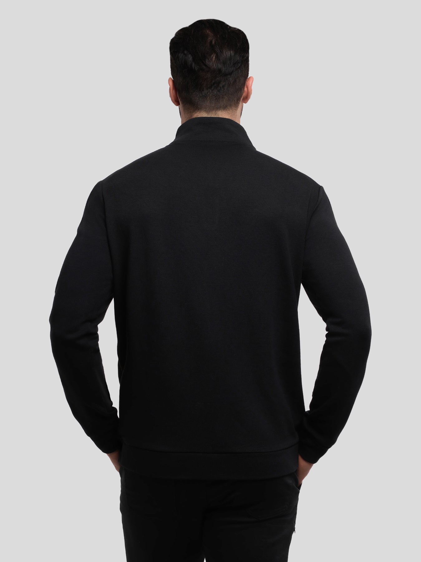 SmoothBlend Half Zip Mock Neck Sweatshirt