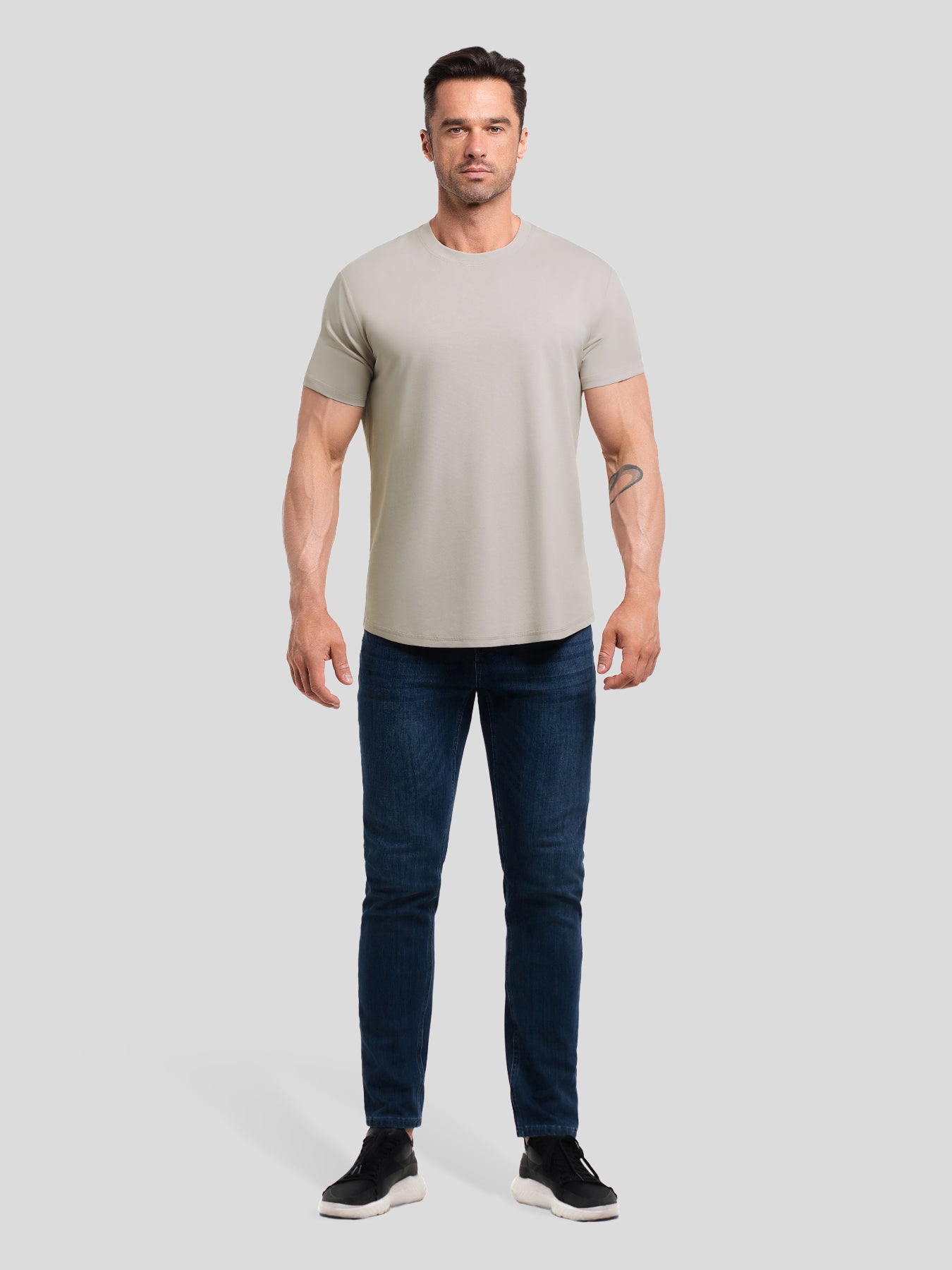 StayCool 2.0 Slim-Fit Curve-Hem Tee: 2024 New Colors